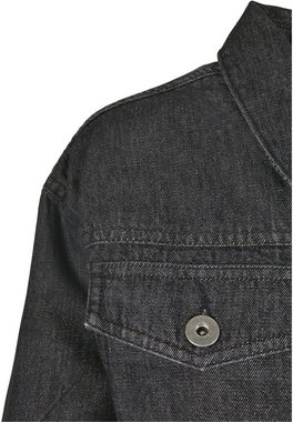URBAN CLASSICS Allwetterjacke Urban Classics Damen Ladies Short Oversized Denim Jacket (1-St)