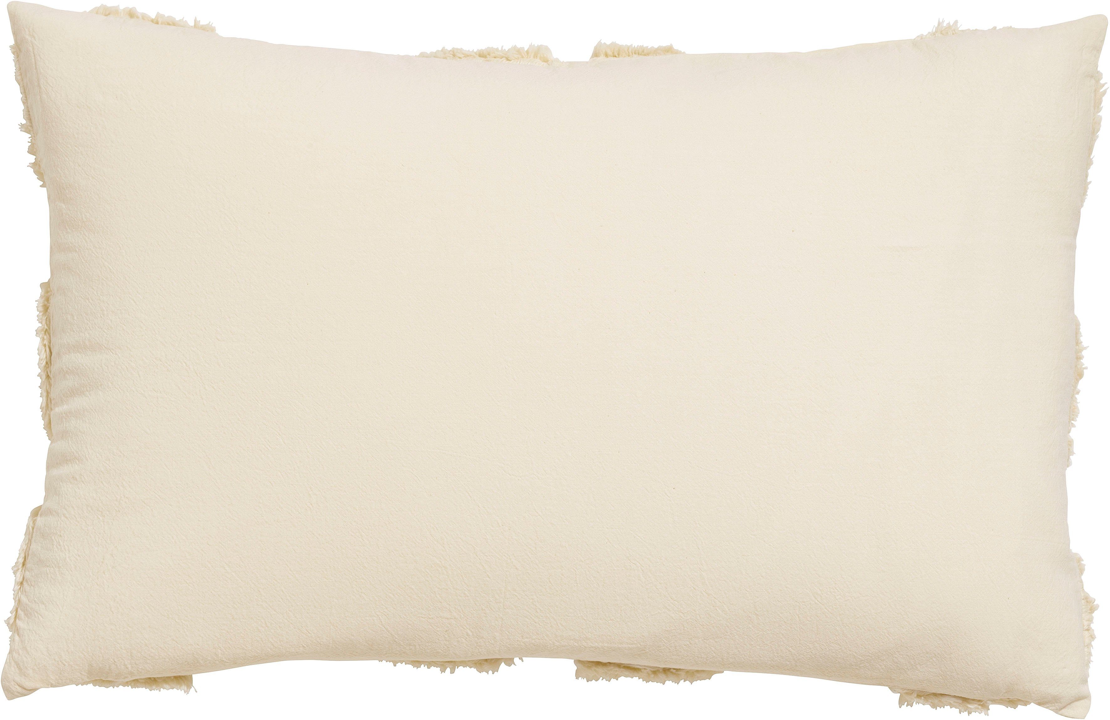 LeGer Home by Lena Gercke Dekokissen Marusha, Kissenhüllen, 2 Stück (30x50 cm & 50x50 cm), ohne Füllung, Tuft-Muster