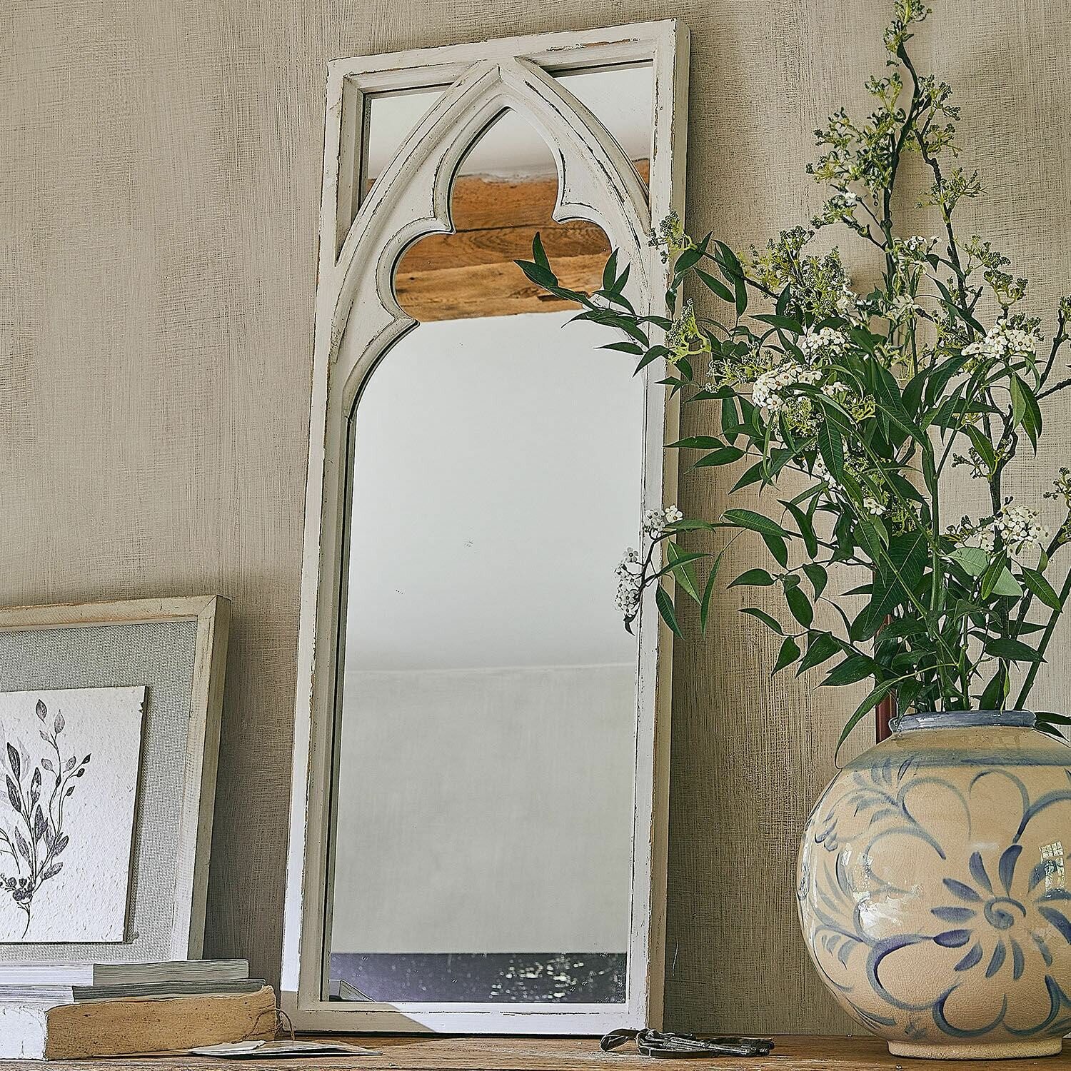 Mirabeau Spiegel Spiegel Golvine antikweiß