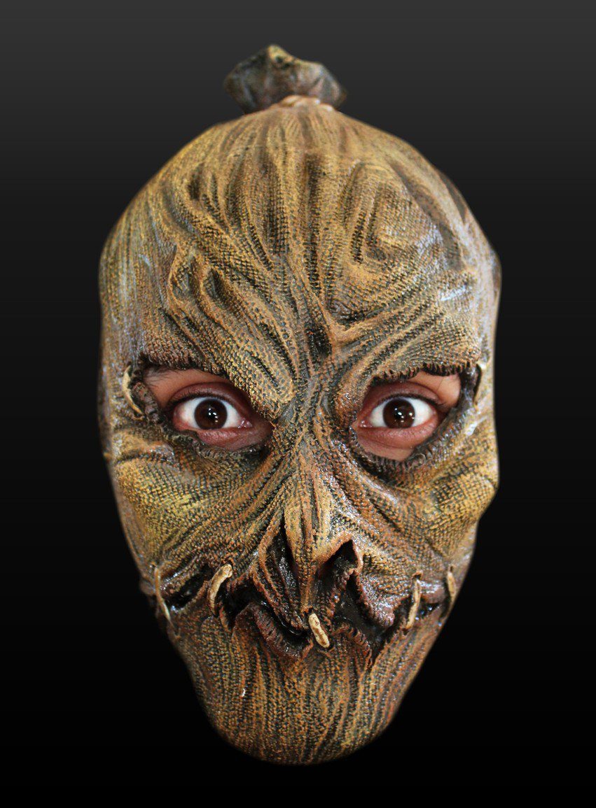 Verkleidungsmaske Sackgesicht Kindermaske Halloween Maske