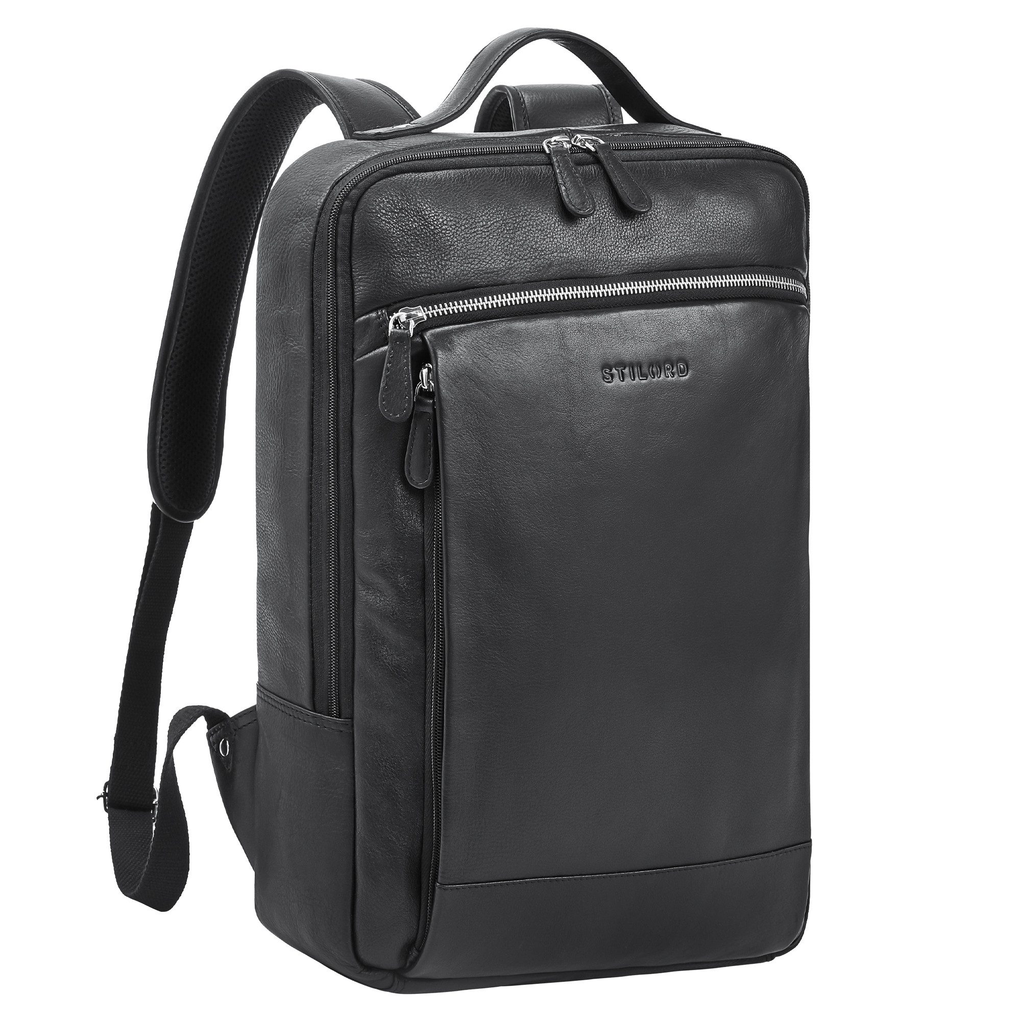 Notebookrucksack "Jannes" Lederrucksack Herren Business