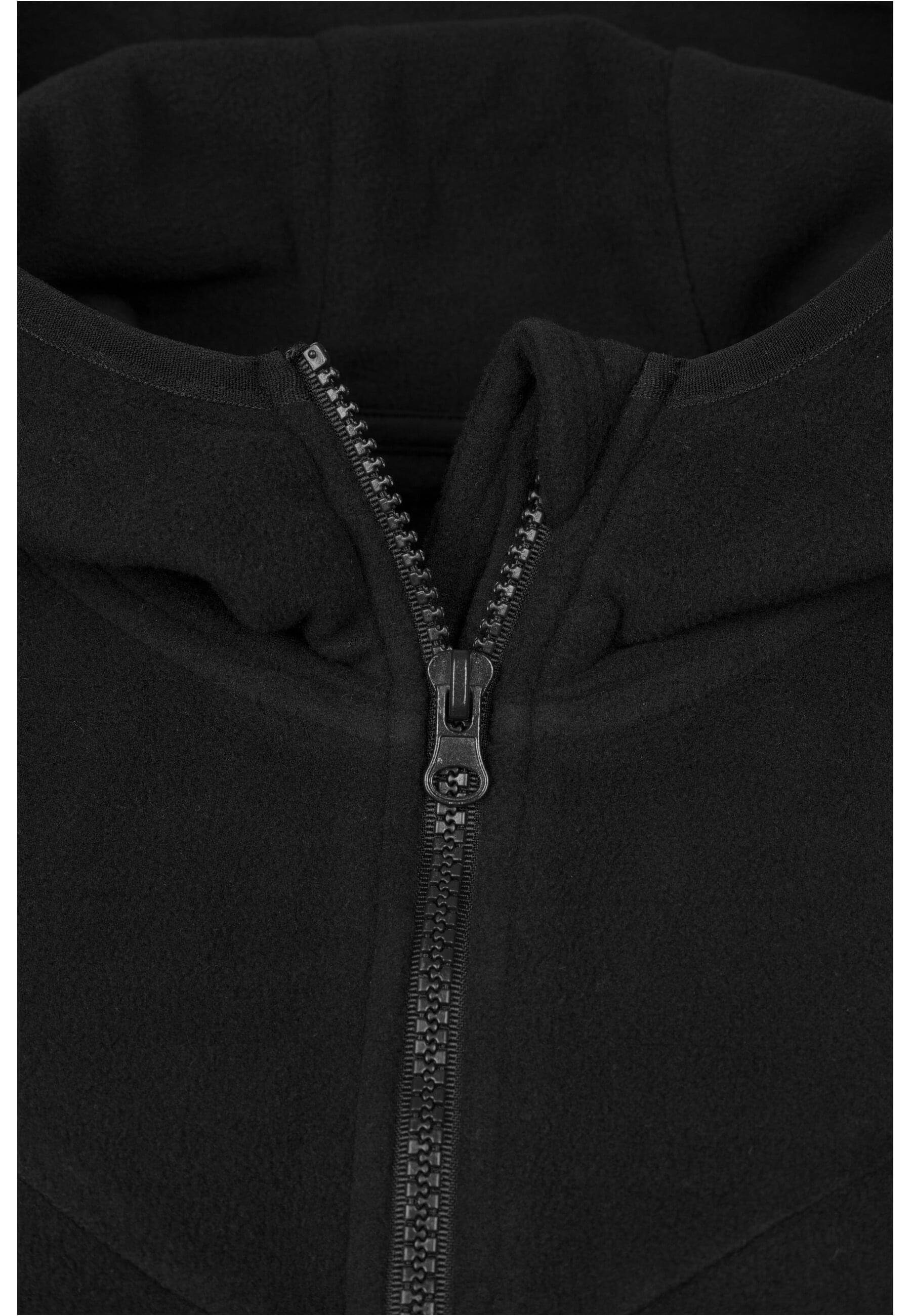 Zip Polar Fleece Damen Ladies black Sweatjacke URBAN (1-tlg) Hoody CLASSICS