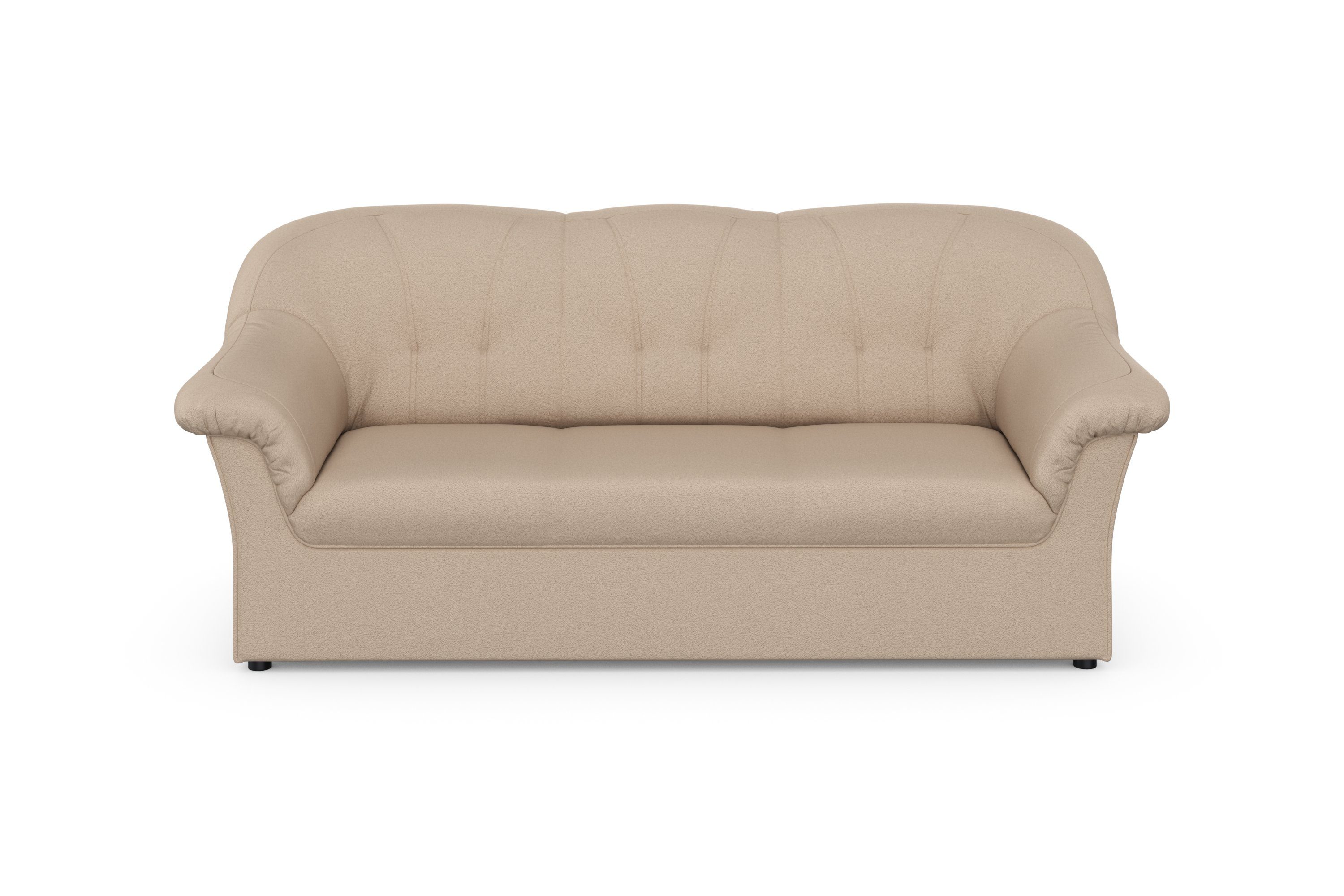 DOMO collection 3-Sitzer "Pegnitz für kleine Räume, Breite 185cm", zeitlos, günstig online kaufen