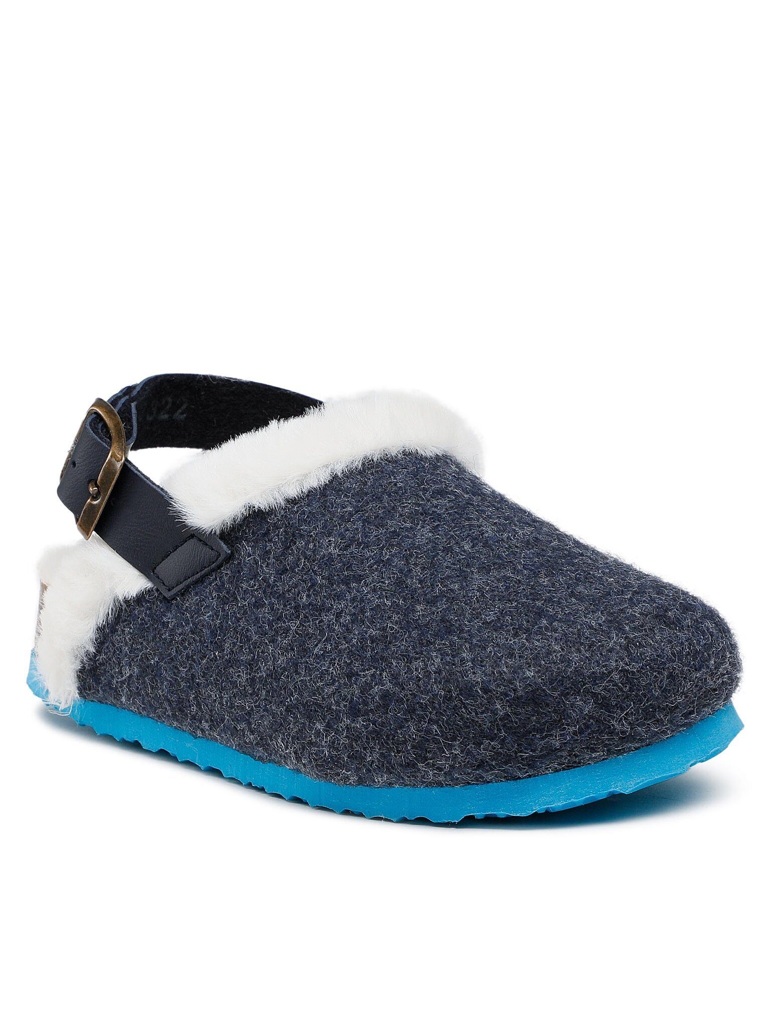 Scholl Hausschuhe Owl F30361 1040 270 Navy Blue Hausschuh