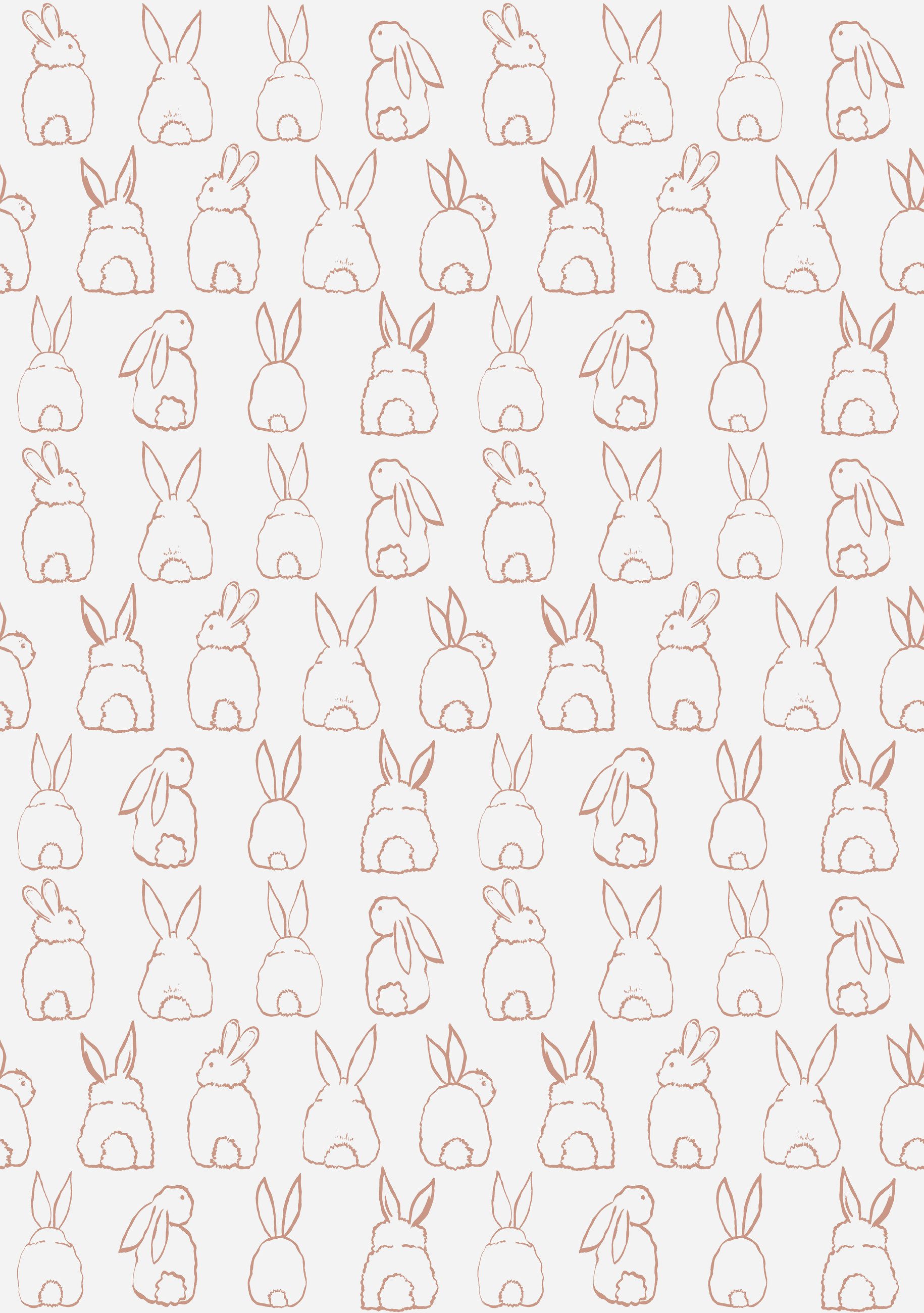 Fototapete Bunnies in Rosa, Roomblush - RB304