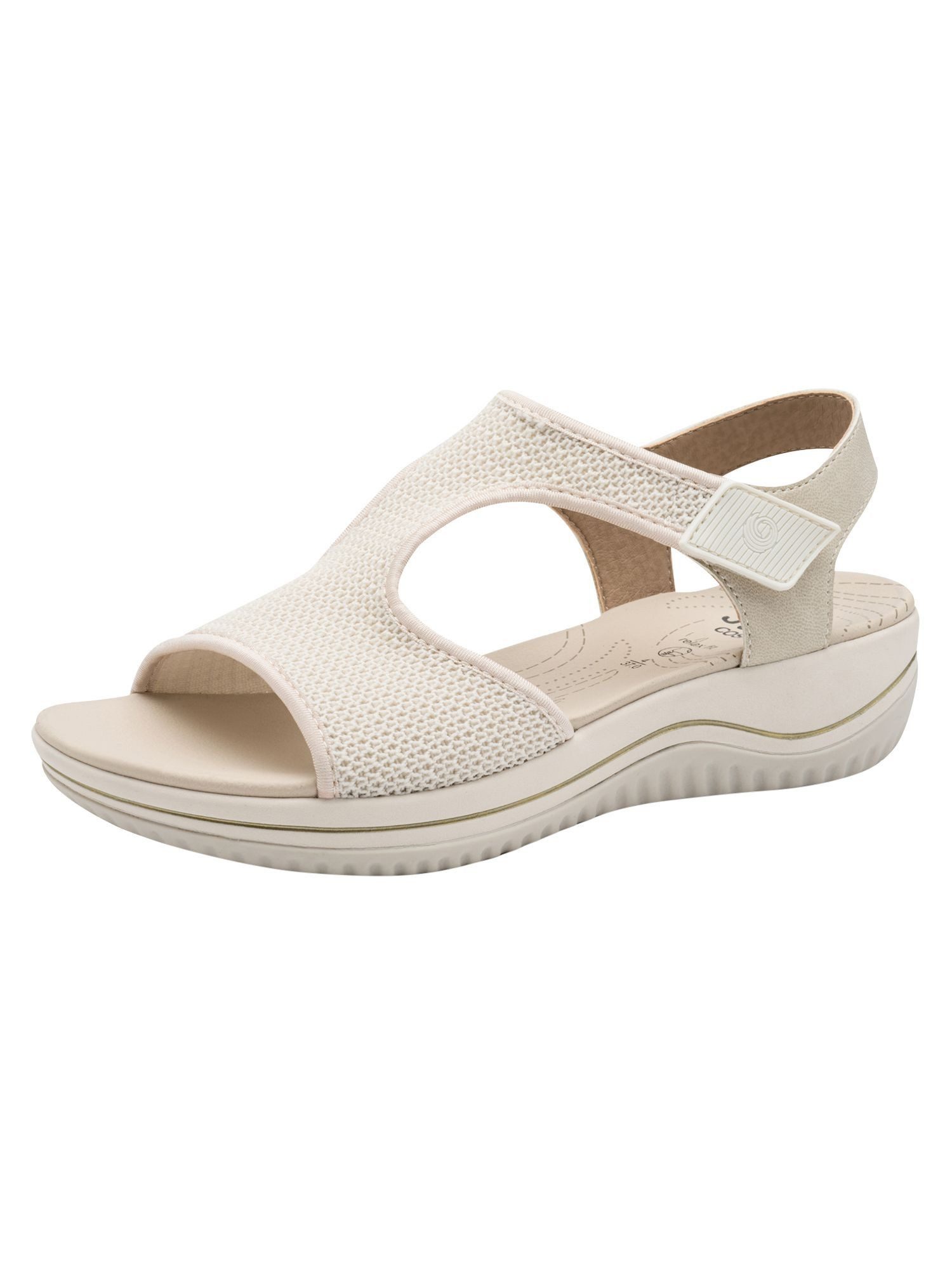 Jana Vegan mit Blockabsatz Blockabsatz 8-28772-44 Plateausandaletten Vegan