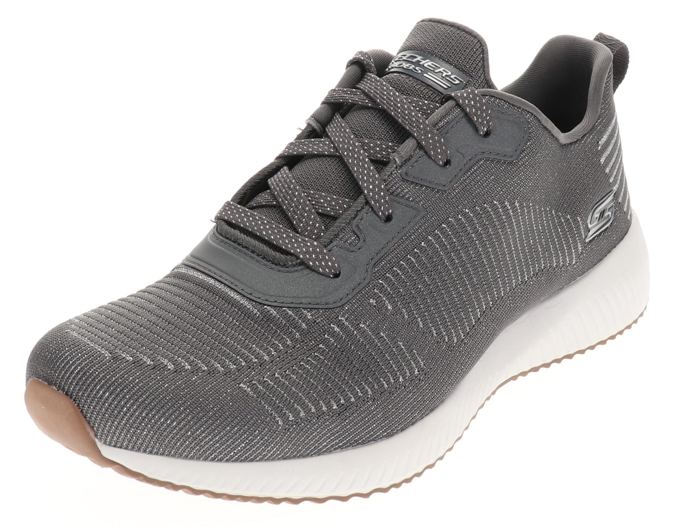 Skechers Bobs Squad Glam League Sneaker GYSL Grey Silver | 