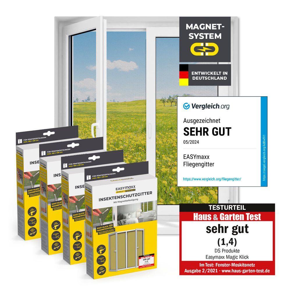 EASYmaxx Insektenschutz-Fensterrahmen Insect Protect Insekten- & günstig online kaufen