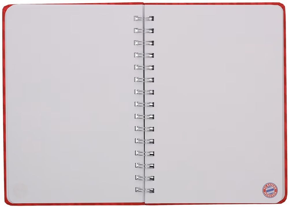 FC Bayern München Ringbuchmappe Ringbuch A5 Logo