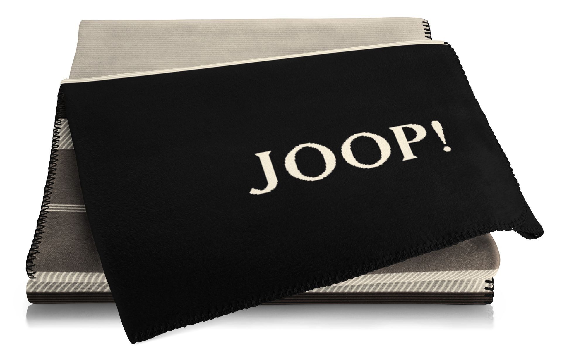 Wohndecke Edle Wohn- und Kuscheldecke "JOOP! Grate, JOOP!