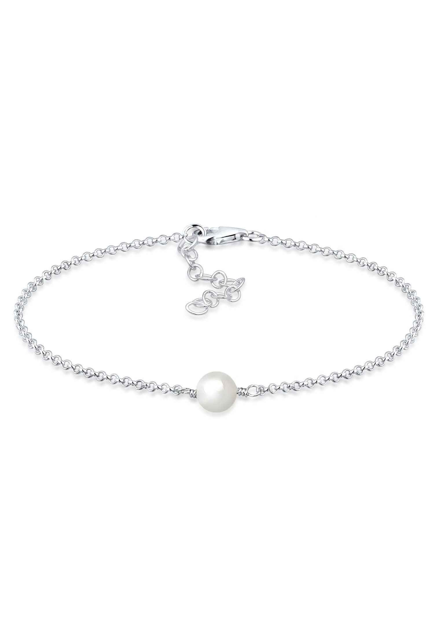 Elli Perlenarmband Muschelkernperle 925 Sterling Silber günstig online kaufen