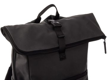 Franky Freizeitrucksack Franky RS83-R Freizeitrucksack Rollfalte und Notebookfach 14 ", Laptopfach 15"