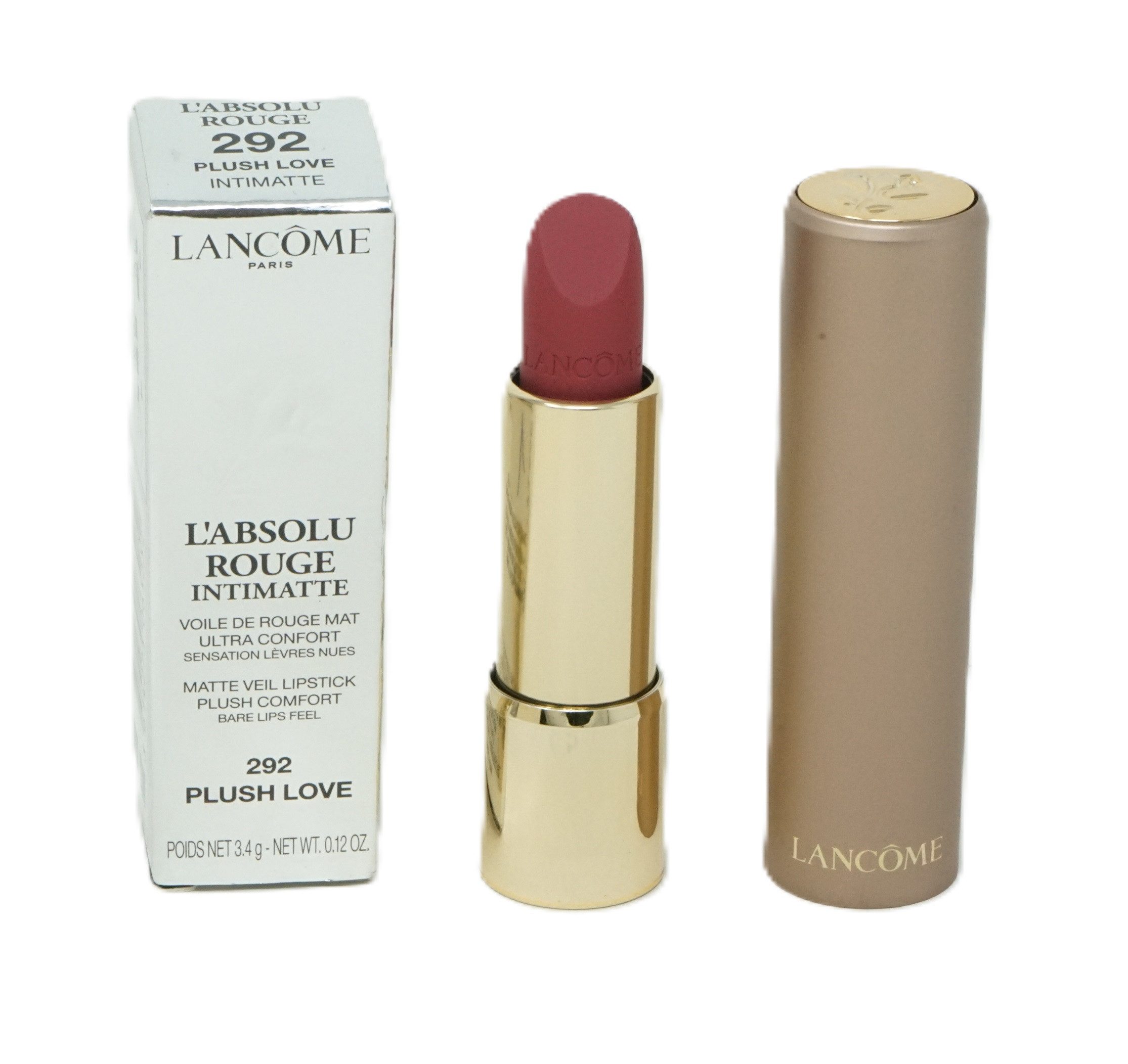LANCOME Lippenstift Lancome L'Absolu Rouge Intimatte Matte Lippenstift 3,4g Plush Love 292