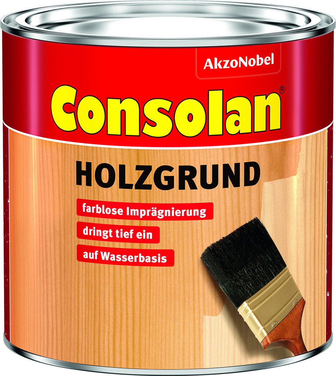 Consolan  Holzgrundierung Consolan Holzgrund wässrig 2,5 L farblos