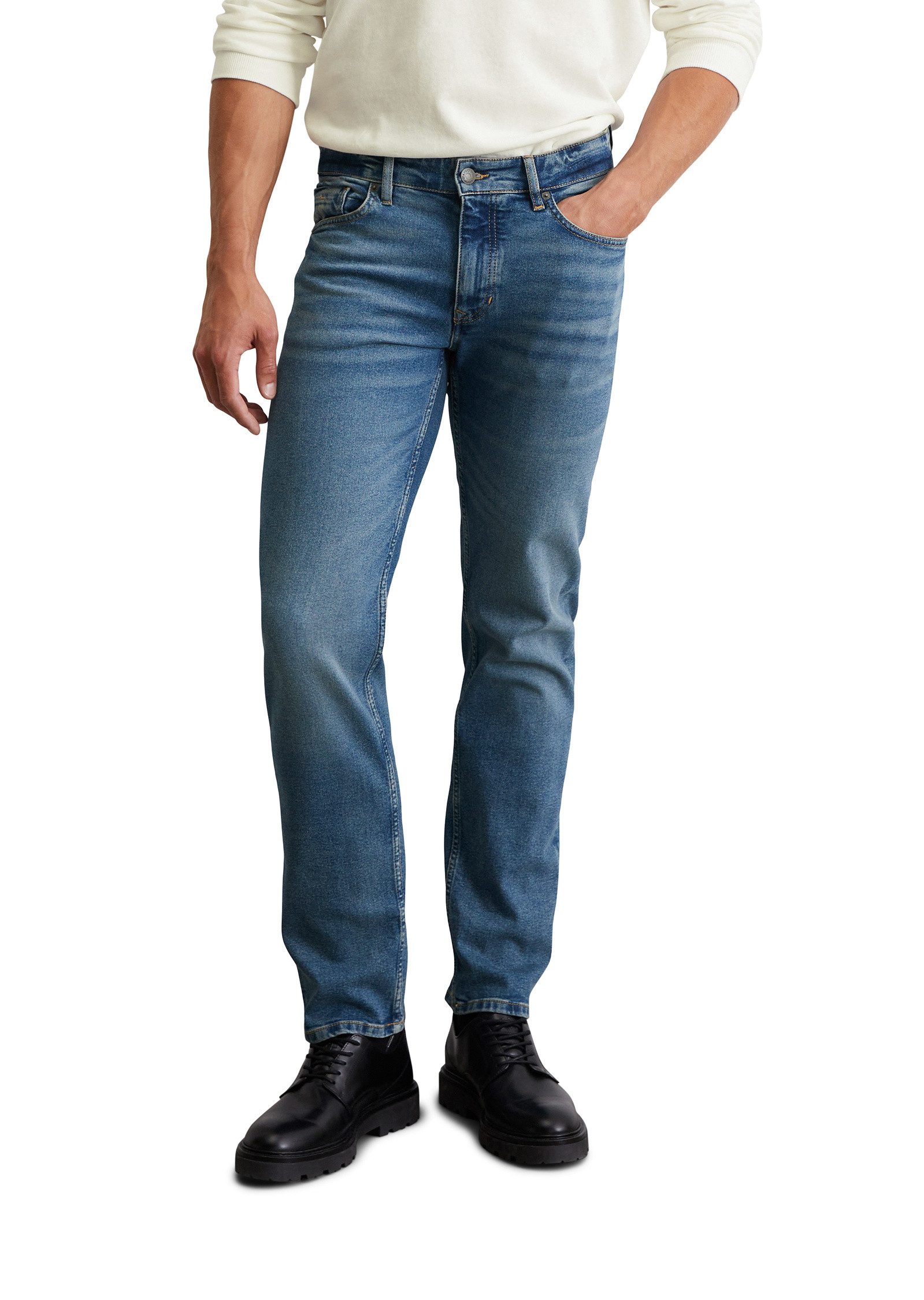 Marc O'Polo 5-Pocket-Jeans aus Bio-Baumwolle-Mix günstig online kaufen