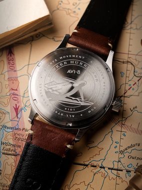 AVI-8 Quarzuhr AVI-8 AV-4101-0B Herrenuhr Hawker Hurricane McKell