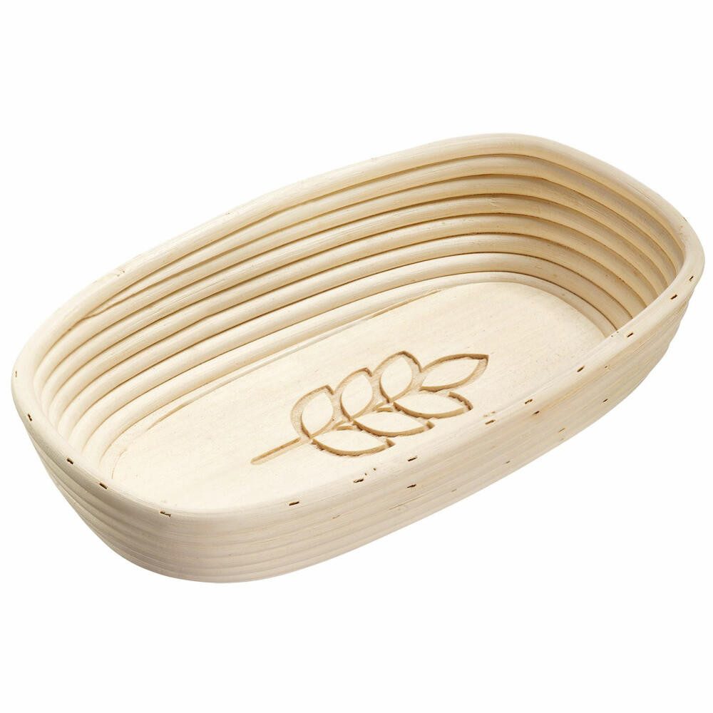 WESTMARK Brotbackform Gärkörbchen-Set, 2tlg., Gärkörbchen oval + Bezug, Mit Ähre