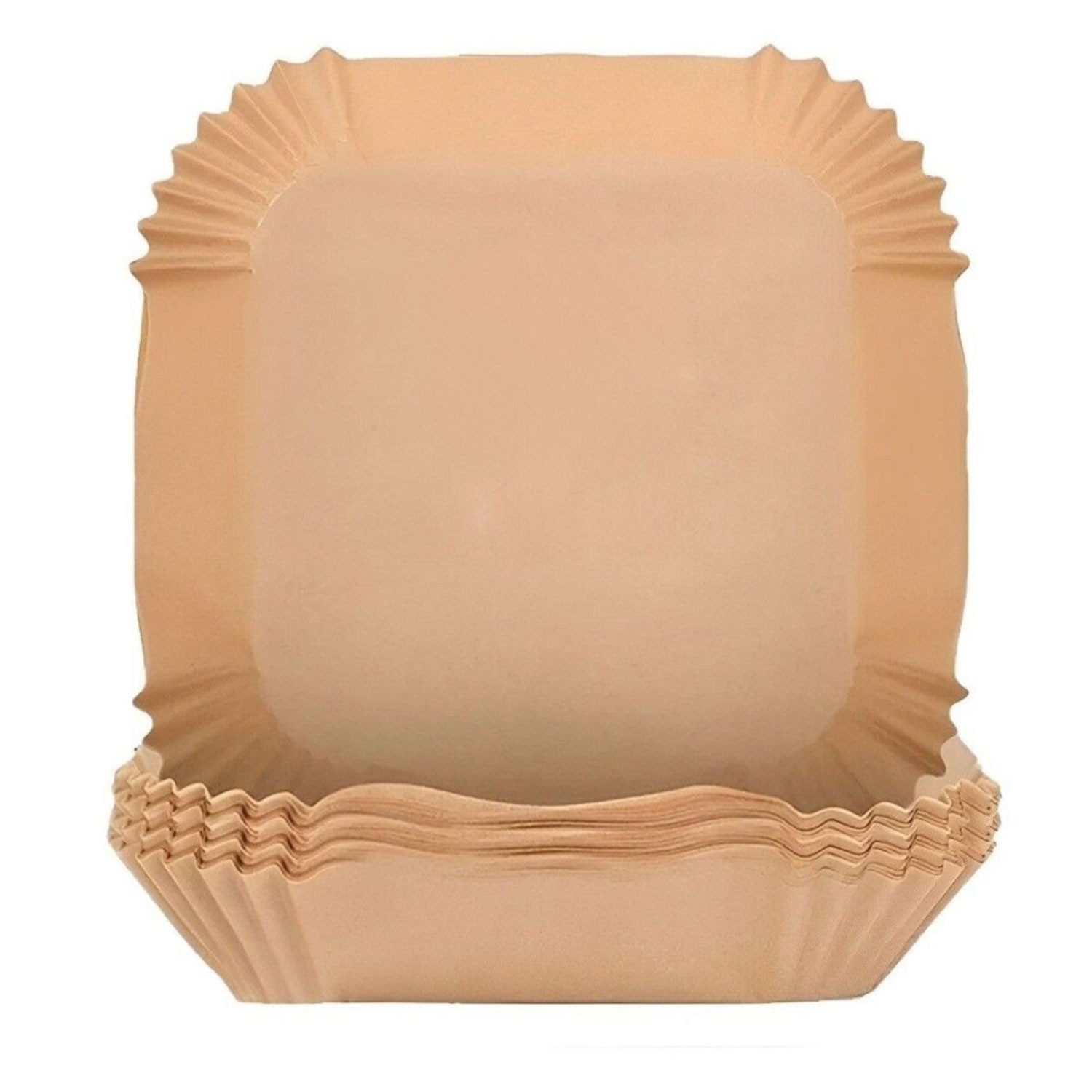 Backpapier Airfryer Backpapier rund/quadratisch 100 Stück fettfrei antihaft