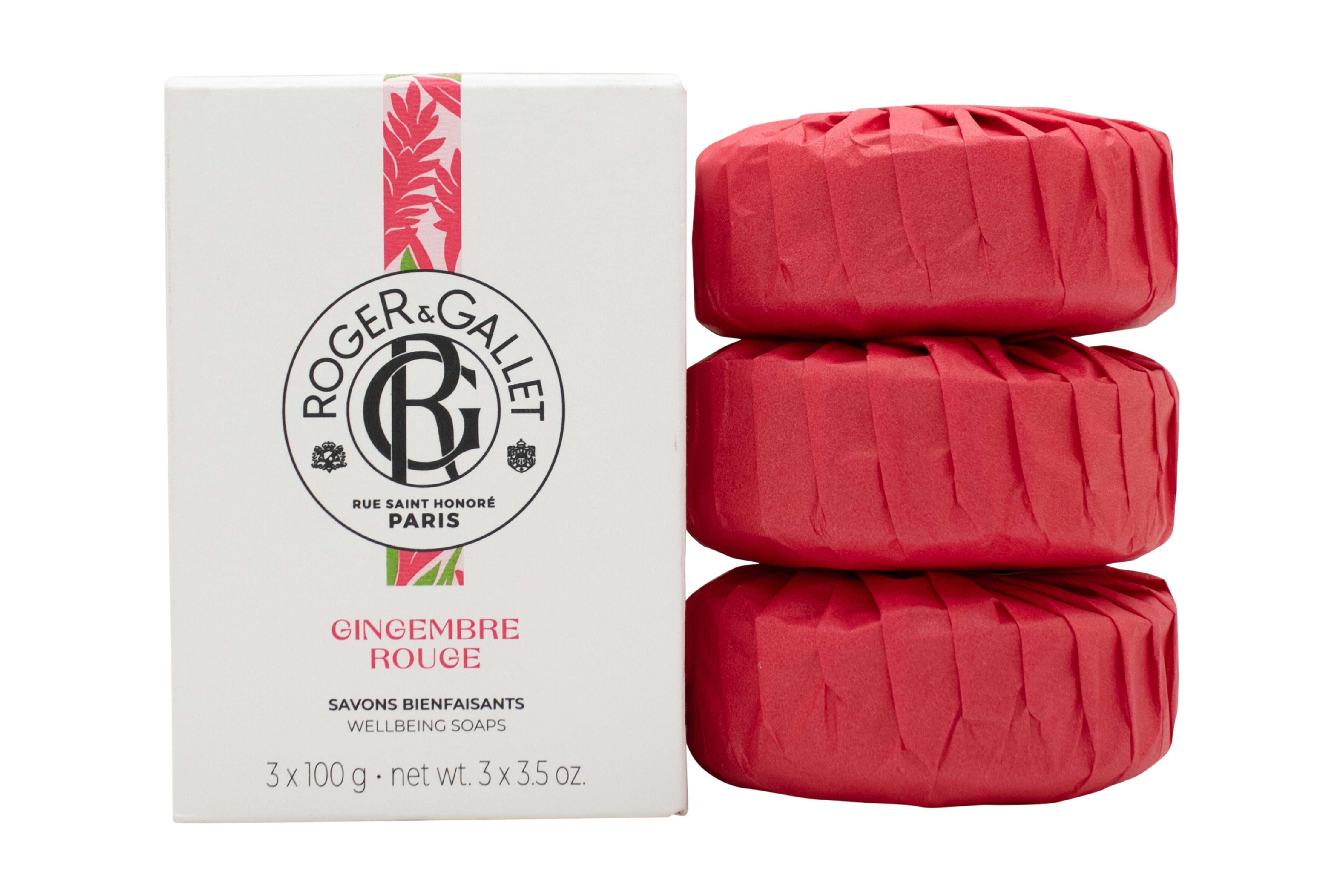ROGER & GALLET Feste Duschseife R&g gingembre rouge savon