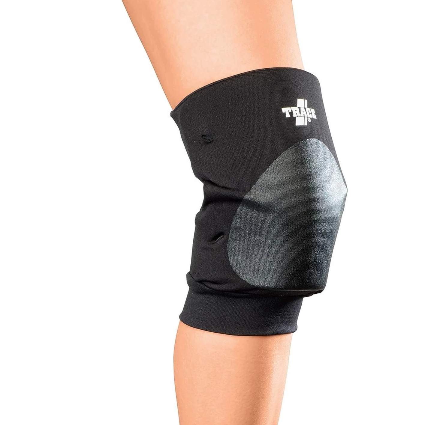 BAY-Sports Knieprotektor Trace Knieschützer Knieschutz Knieschoner Kampfsport MMA Muay Thai (Paar), Teflonbeschichtung, Schlüsselloch Ausschnitte, Hohe Schutzfunktion