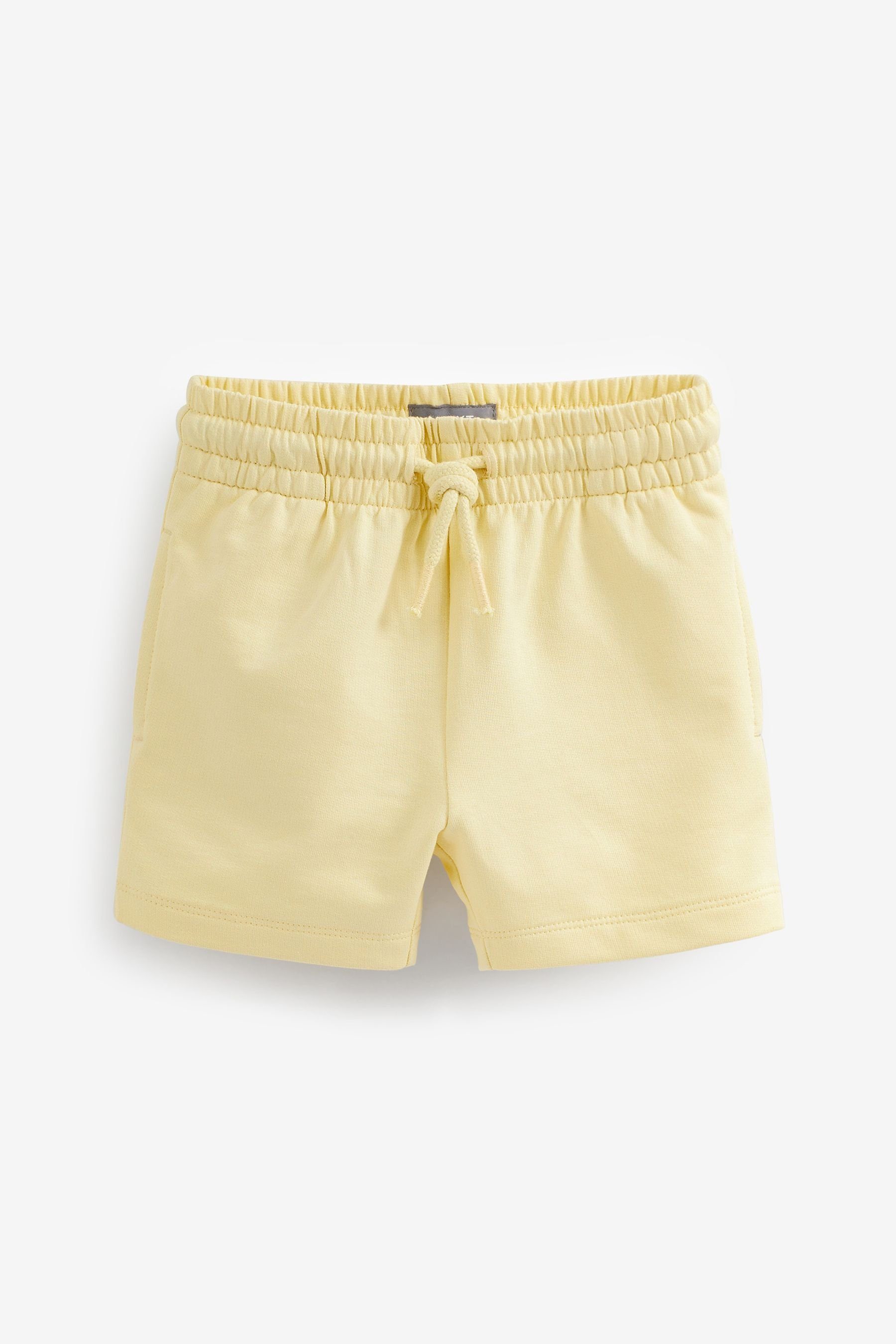 Next Sweatshorts Pastel Yellow (1-tlg) Jersey-Shorts
