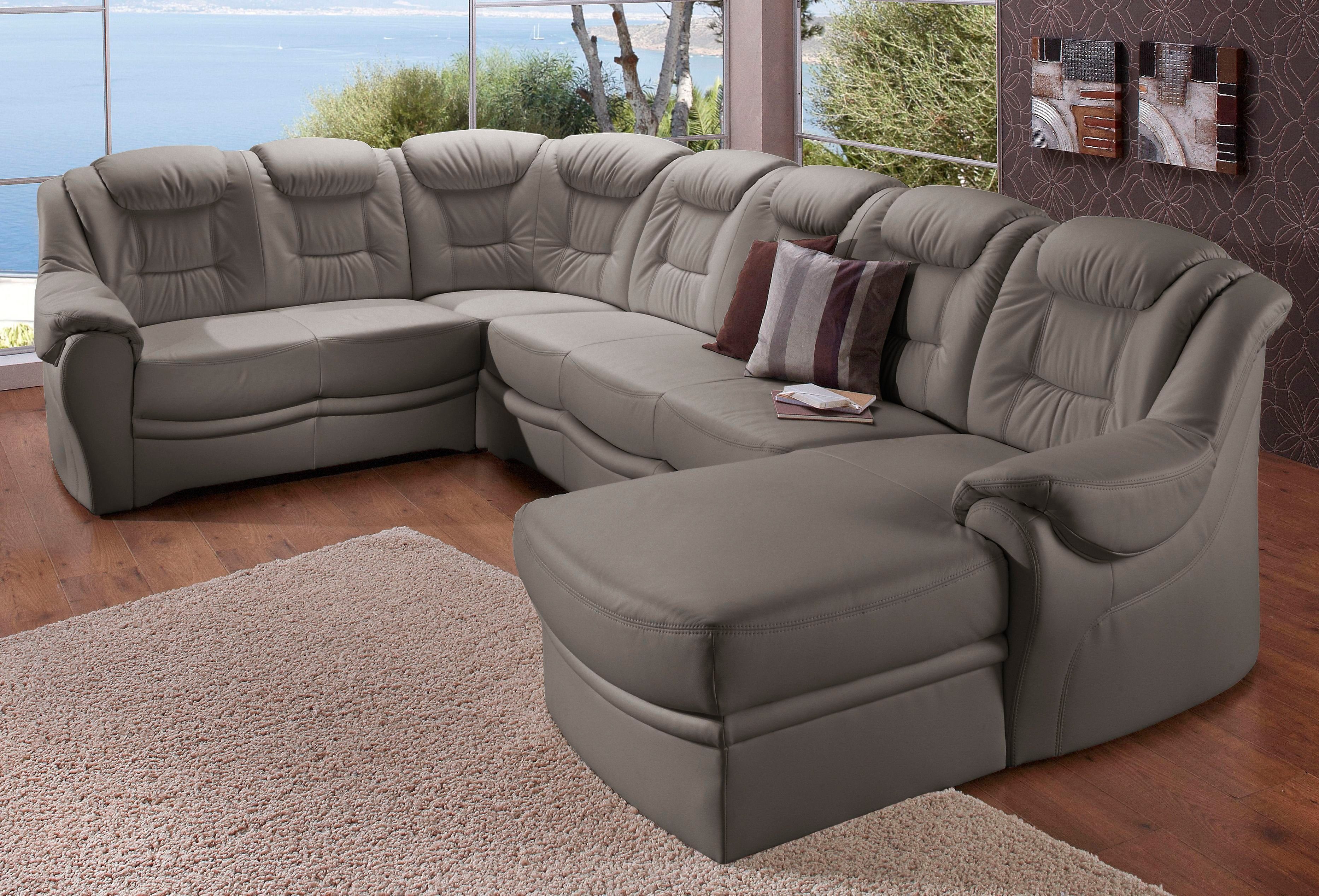 sit&more Wohnlandschaft Bellevue U-Form, wahlweise mit Bettfunktion