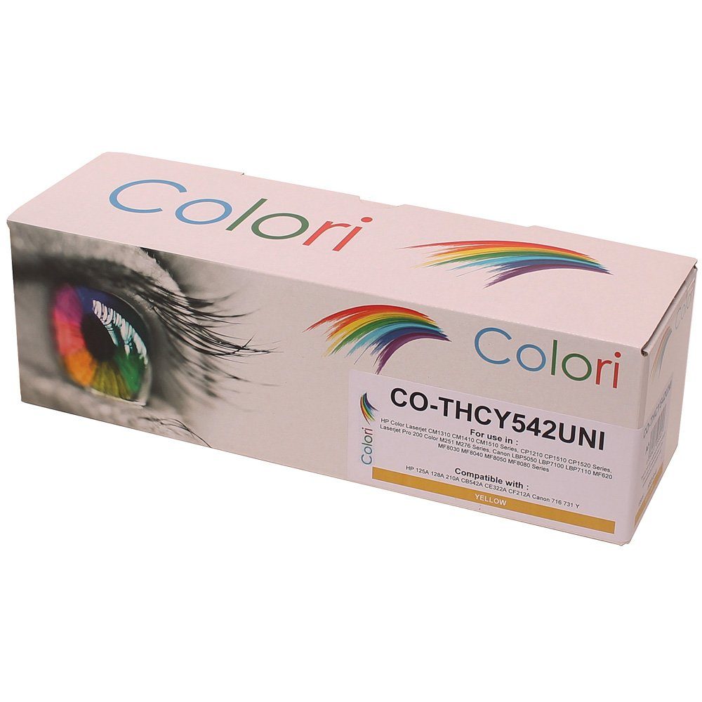 Colori Tonerkartusche, Kompatibler HP M251nw 200 M251 color 131A M251n M276 CF212A HP Laserjet für von Gelb HP Toner Pro M276n 200 Pro M276nw Colori Laserjet Color für