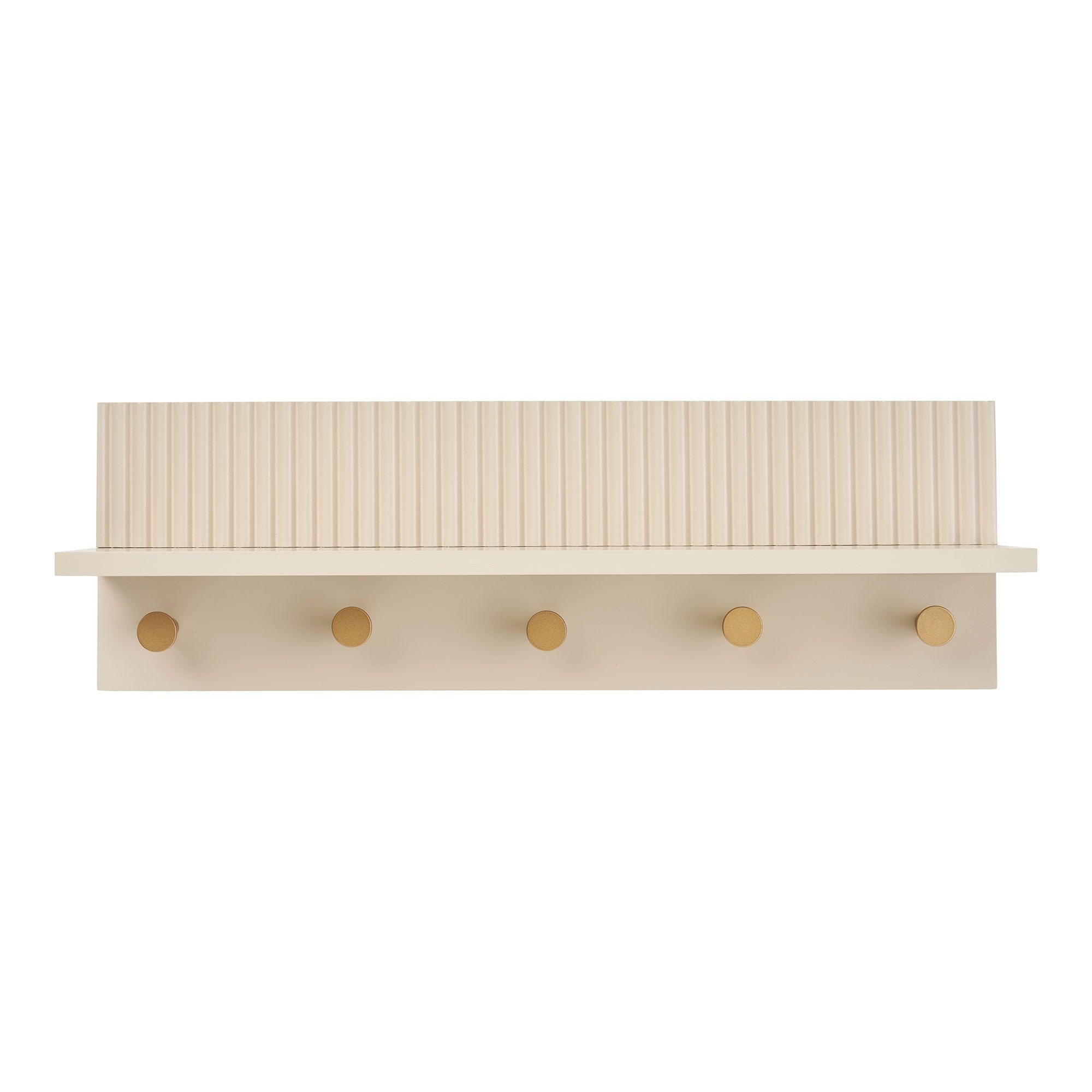 freiraum Garderobenleiste Rocca, in Beige, MDF - 50x16x12cm (BxHxT)