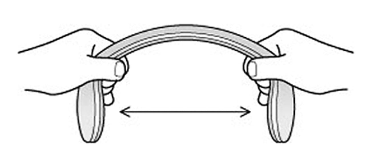 180s Ohrenwärmer Futter (1-St) Earband mit flieder