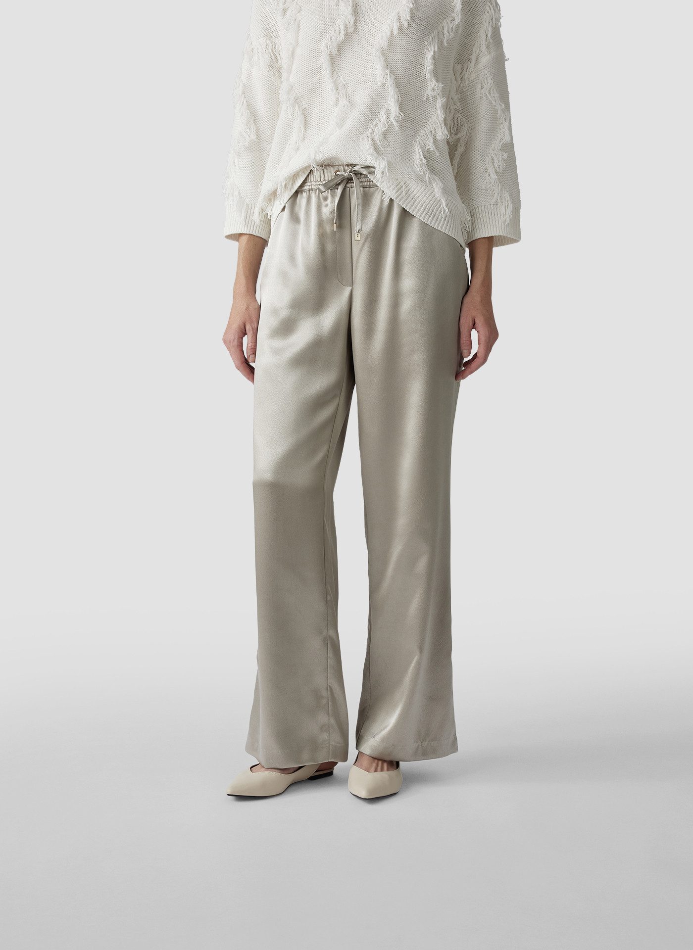 Jerseyhose LeComte Elegante Satin-Hose
