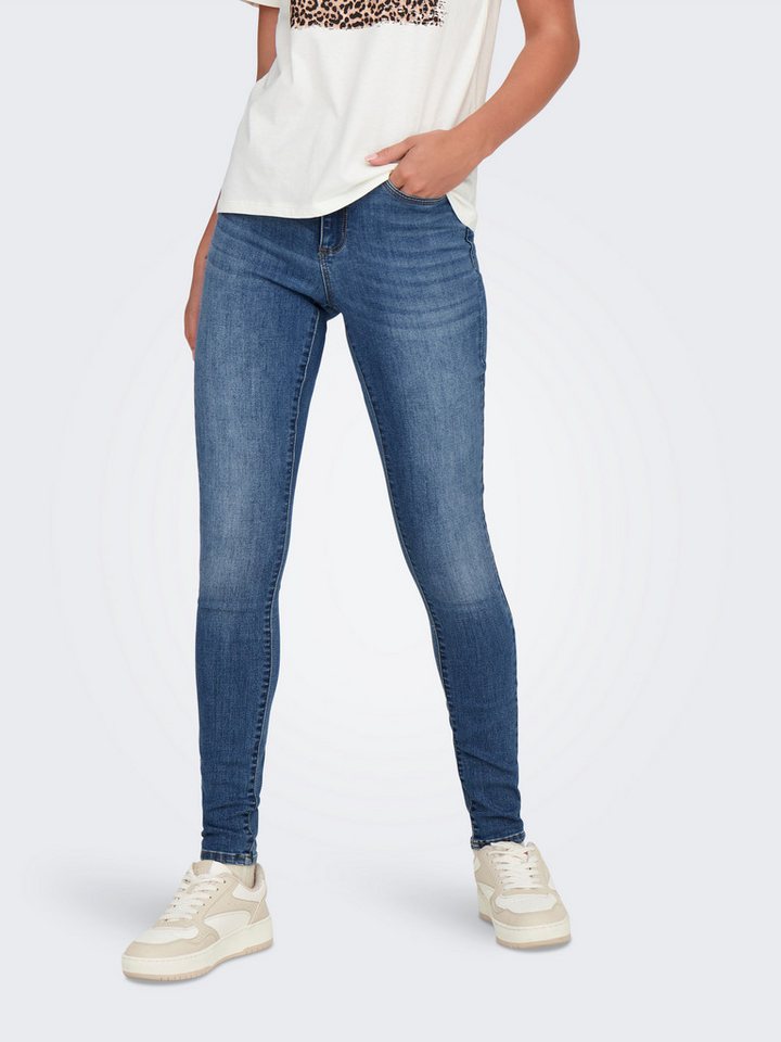 ONLY Skinny-fit-Jeans ONLWAUW MID SKINNY DNM BJ370 NOOS