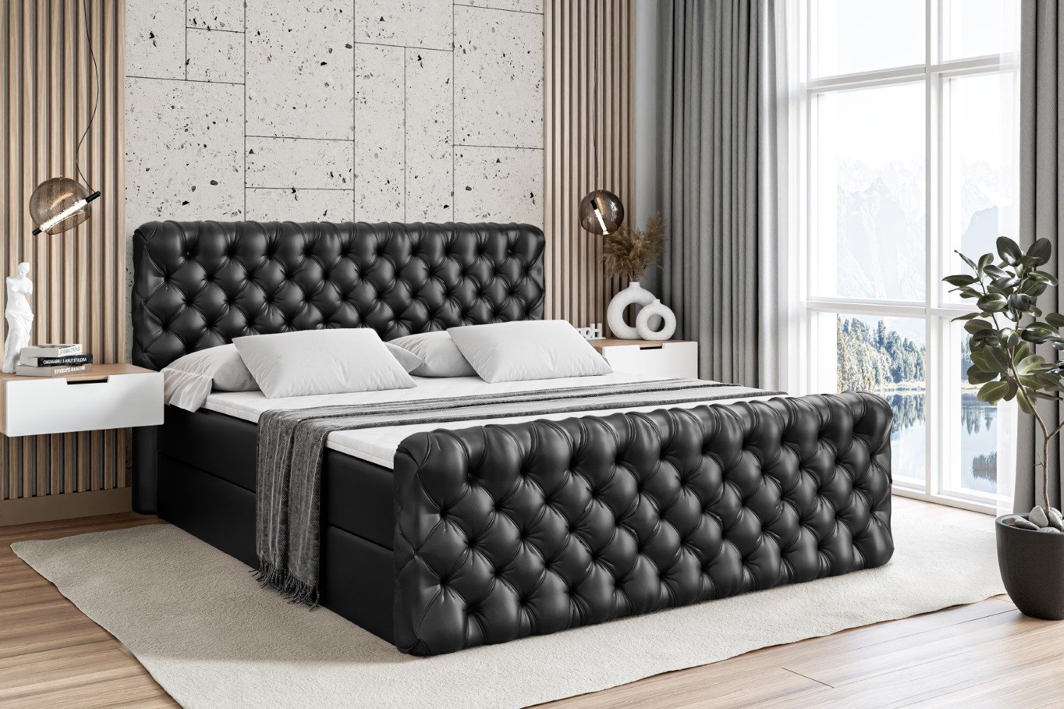 ALTDECOR Boxbett BOXI8-Z (Multipocket-Matratze H4, H3 Matratze Bonellfederu günstig online kaufen