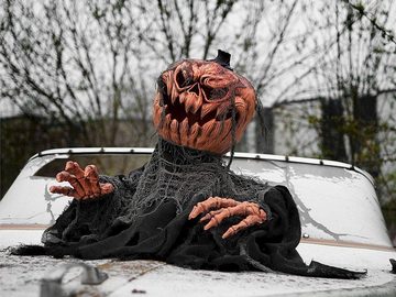 EUROPALMS Dekoobjekt EUROPALMS Halloween Groundbreaker Kürbis-Monster, 50cm