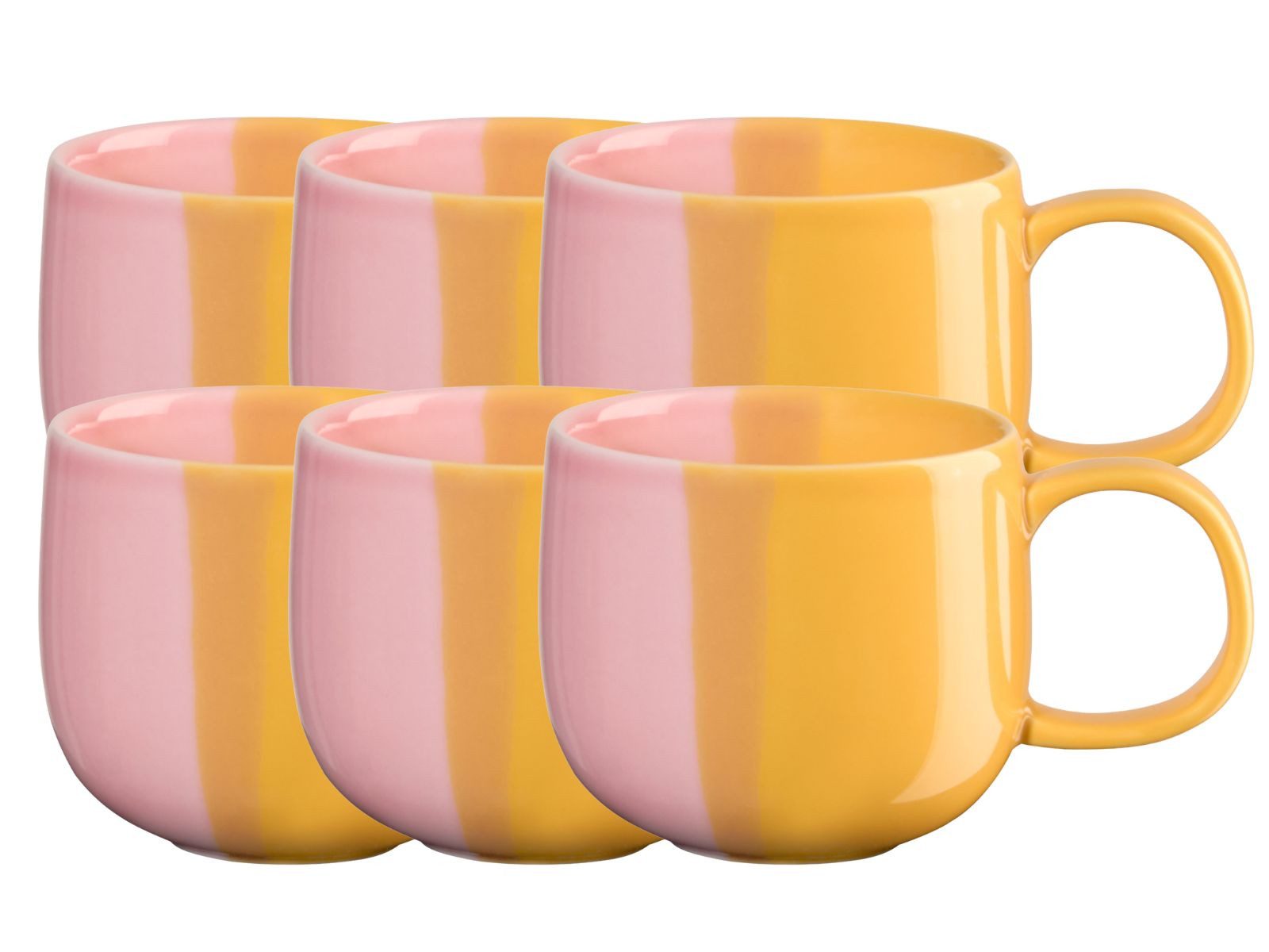 ASA SELECTION Espressotasse joy Espressotasse passion fruit smoothie 5cm Set6, Porzellan
