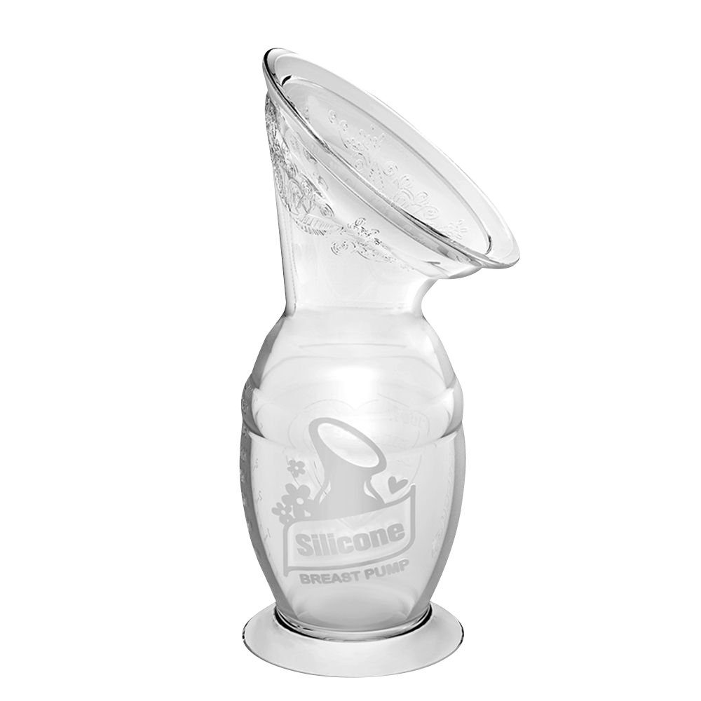Handmilchpumpe Milchpumpe mit Saugfuss 100ml