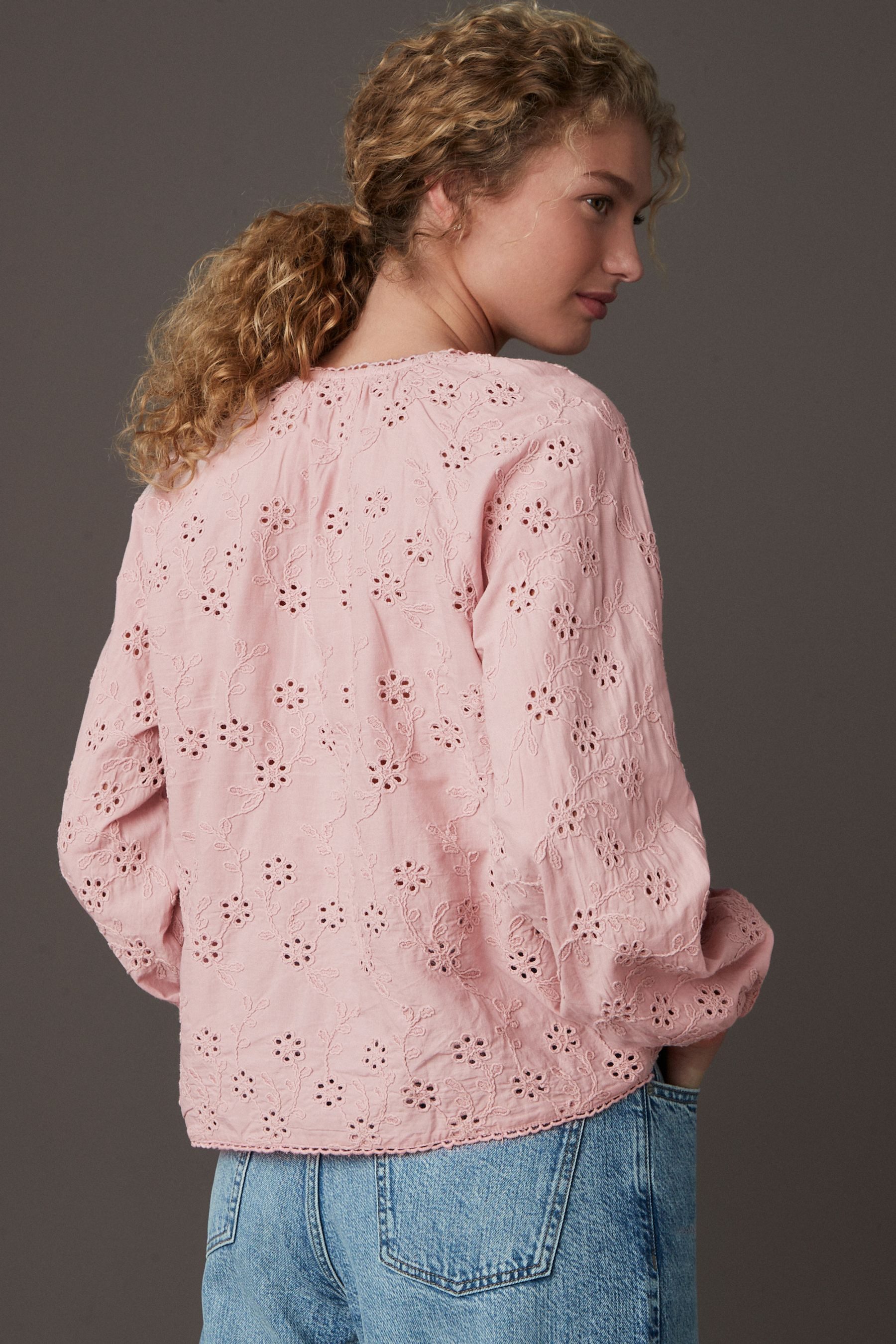 Next Langarmbluse Bluse mit langen Ärmeln günstig online kaufen