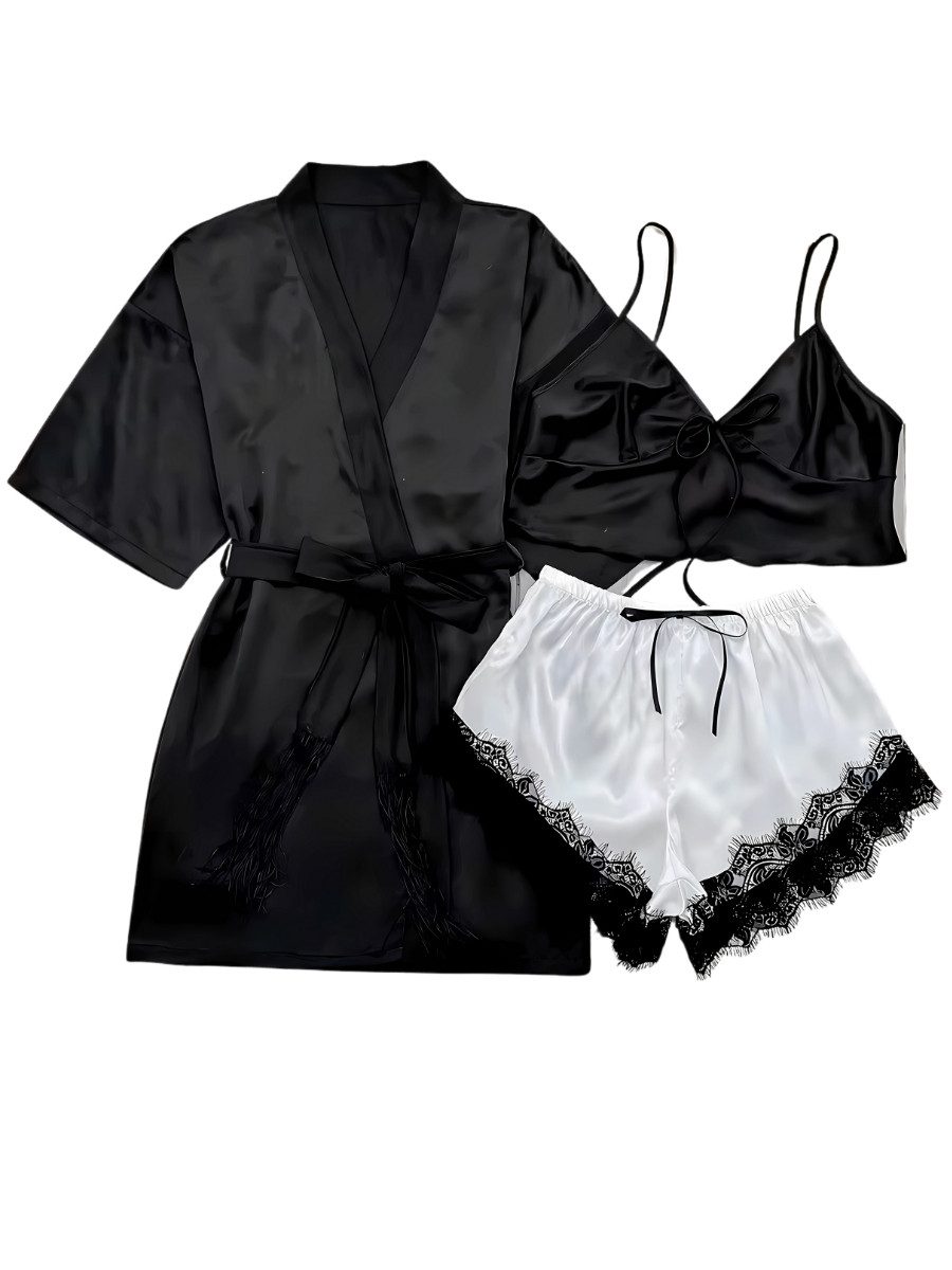 Elegant Love Morgenmantel Sexy Pyjama-Set für günstig online kaufen
