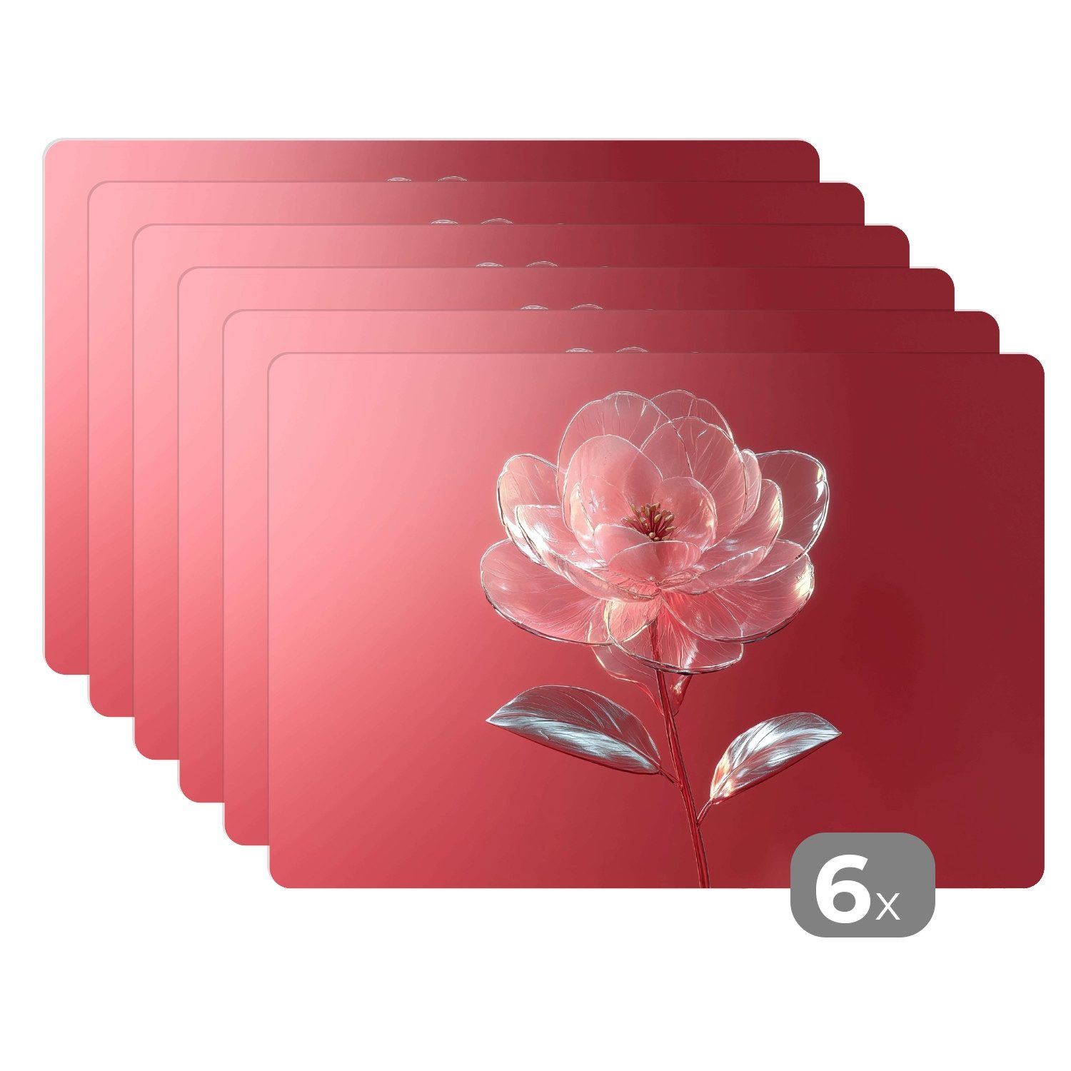 MuchoWow Platzset Verziert - Blume - günstig online kaufen