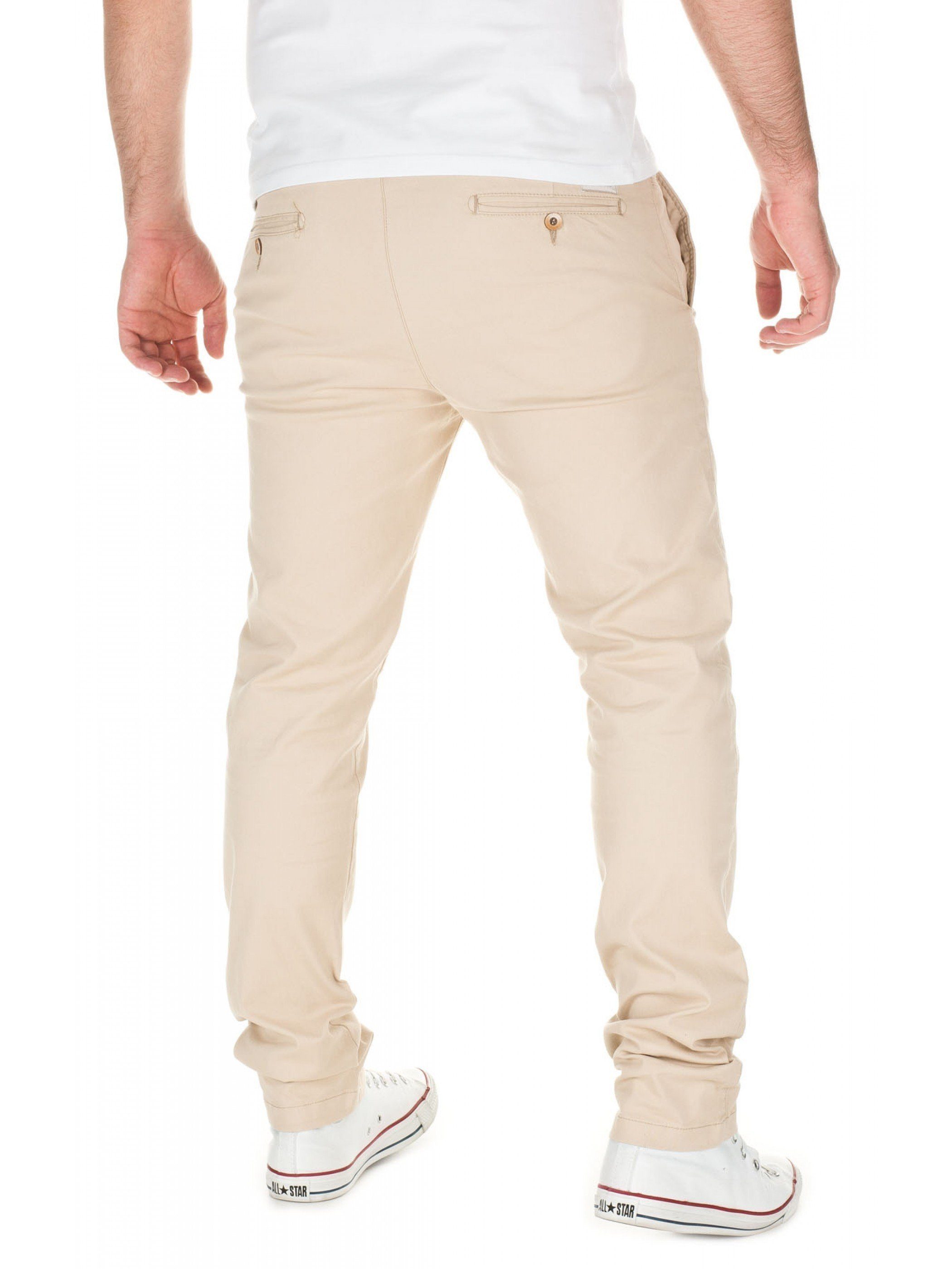WOTEGA Chinohose Chino Pants Adriano Herren Slim Fit Chinohose