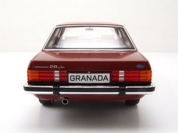 MCG Modellauto Ford Granada MK2 2.8 Ghia 1982 dunkelrot metallic Modellauto 1:18 MCG, Maßstab 1:18