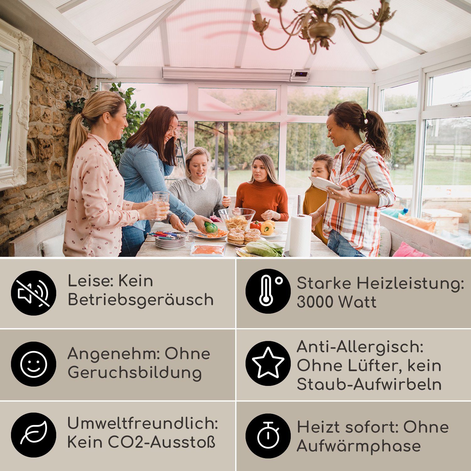 blumfeldt Terrassenstrahler CosmicBeam Plus XX, 3000 günstig online kaufen