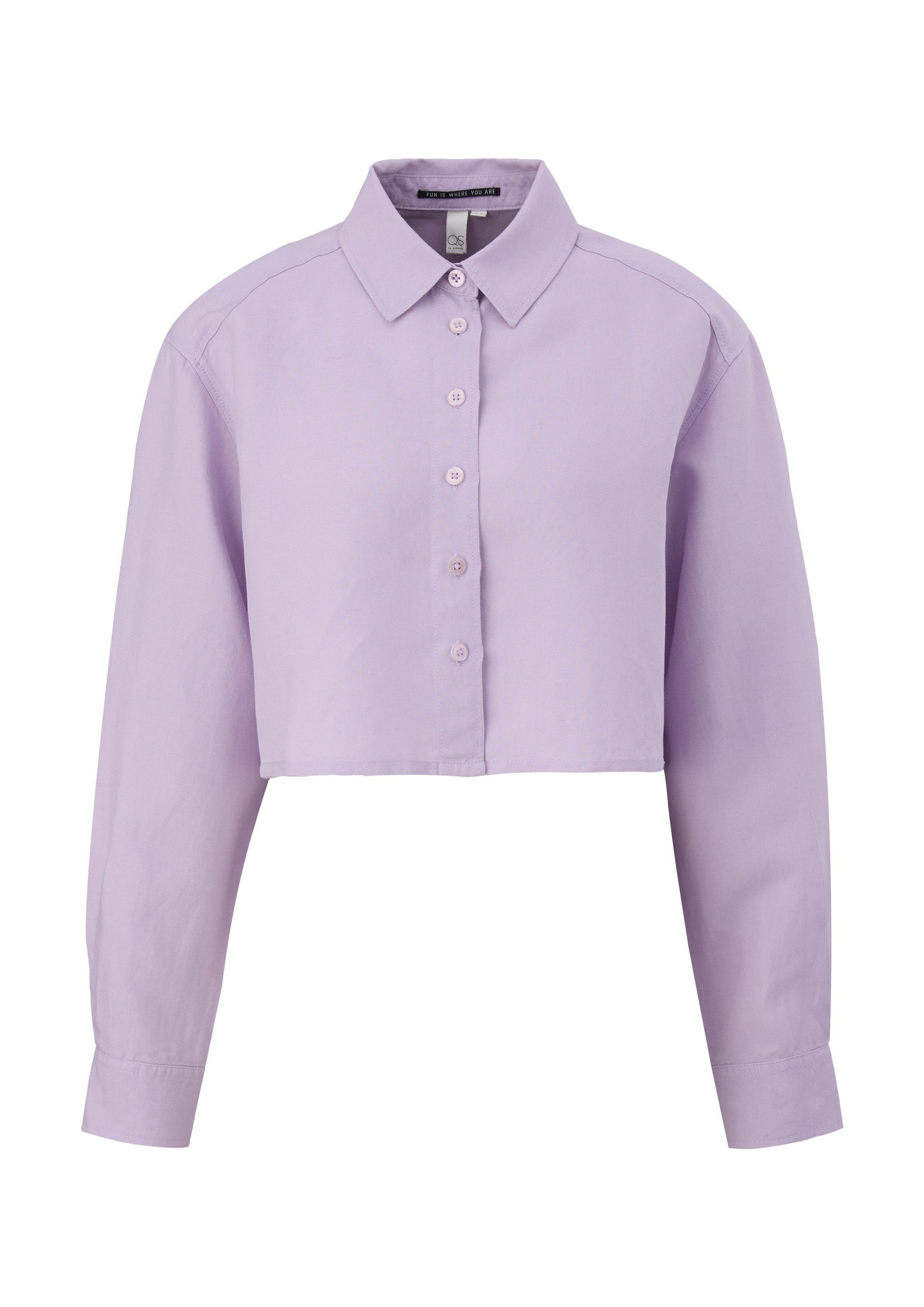 QS Langarmbluse Bluse Bluse im Boxy-Schnitt günstig online kaufen