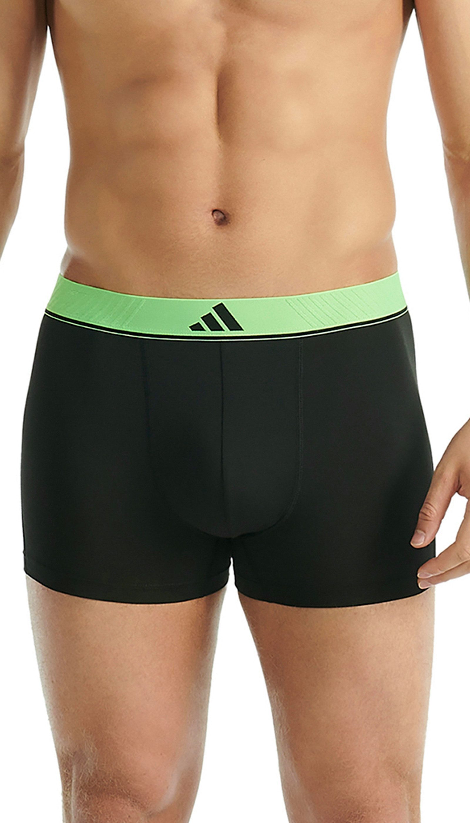 adidas Sportswear Trunk Active Micro Flex (3er Pack) elastischer Bund, weich, Mikrofaser, ohne Eingriff