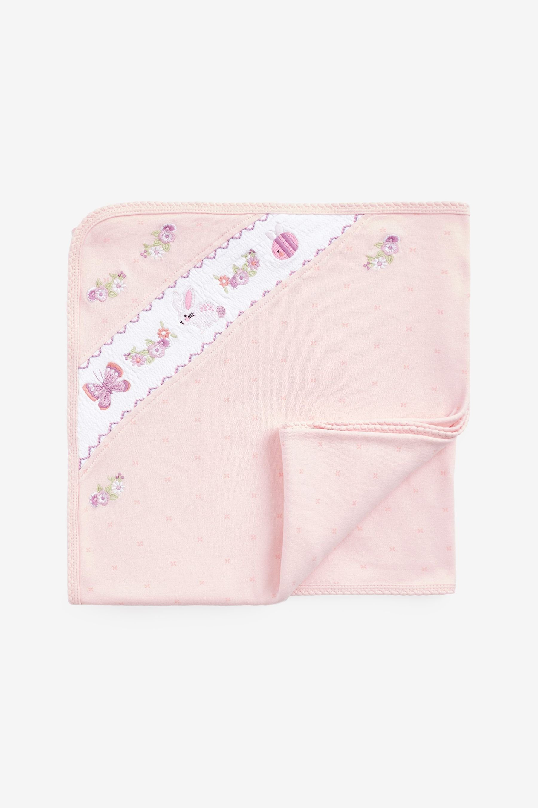 Babydecke 100 % Heritage aus Baby Jerseydecke Next Baumwolle, Pink