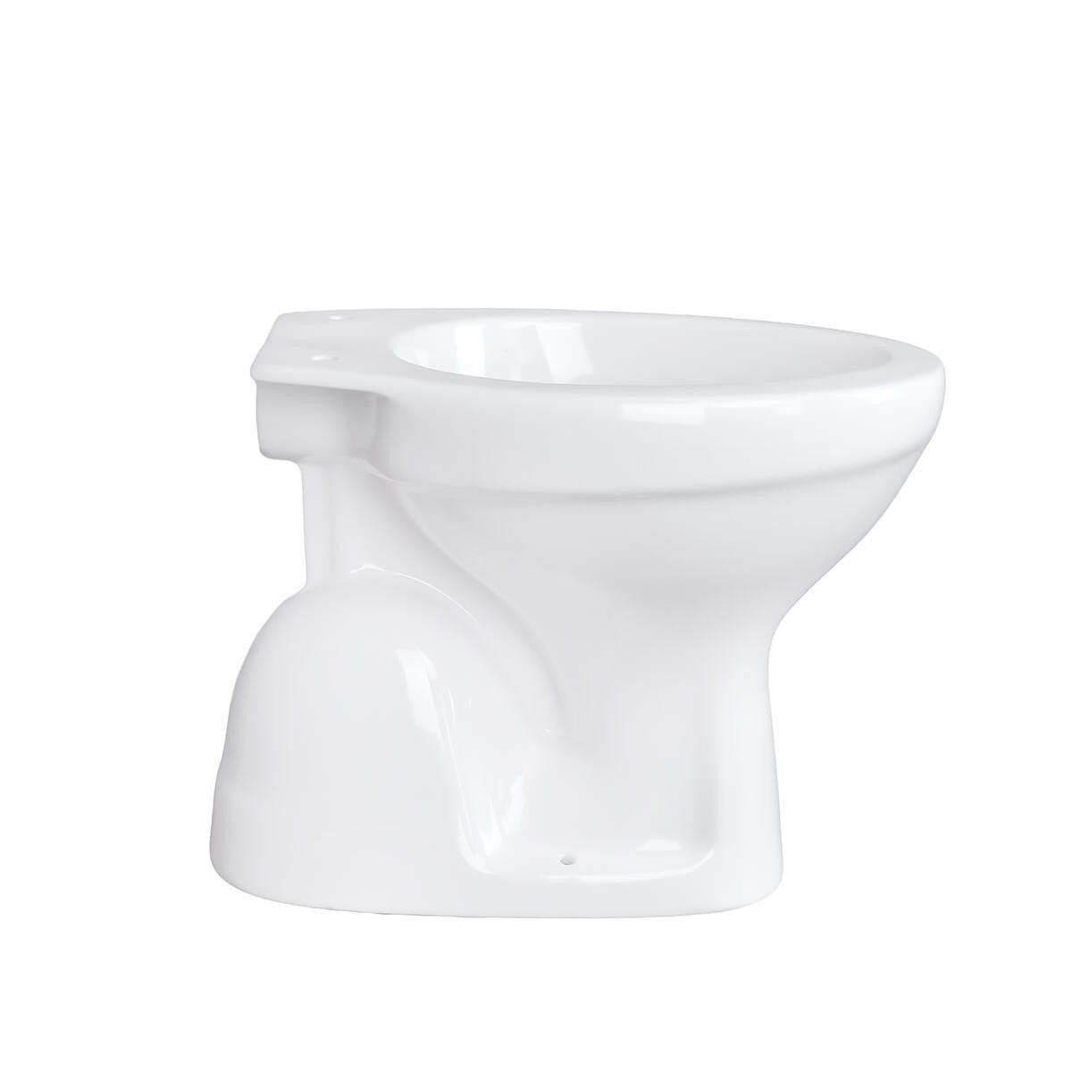 Belvit Tiefspül-WC BV-SW4001, Belvit Stand WC Toilette Abgang Senkrecht Boden Weiß Tiefspüler