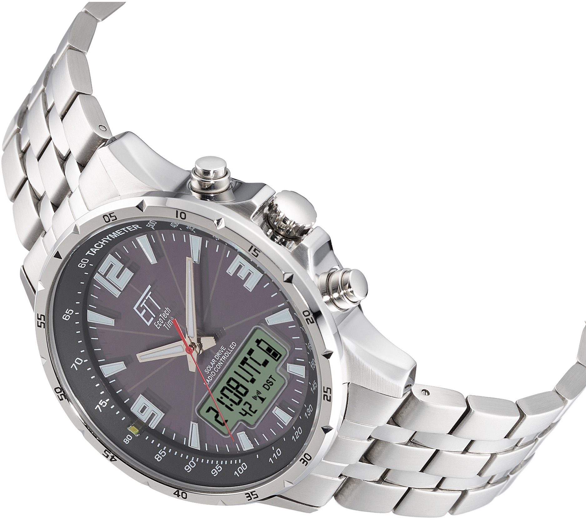 Professional, EGS-11551-21M, Funkchronograph ETT Solar