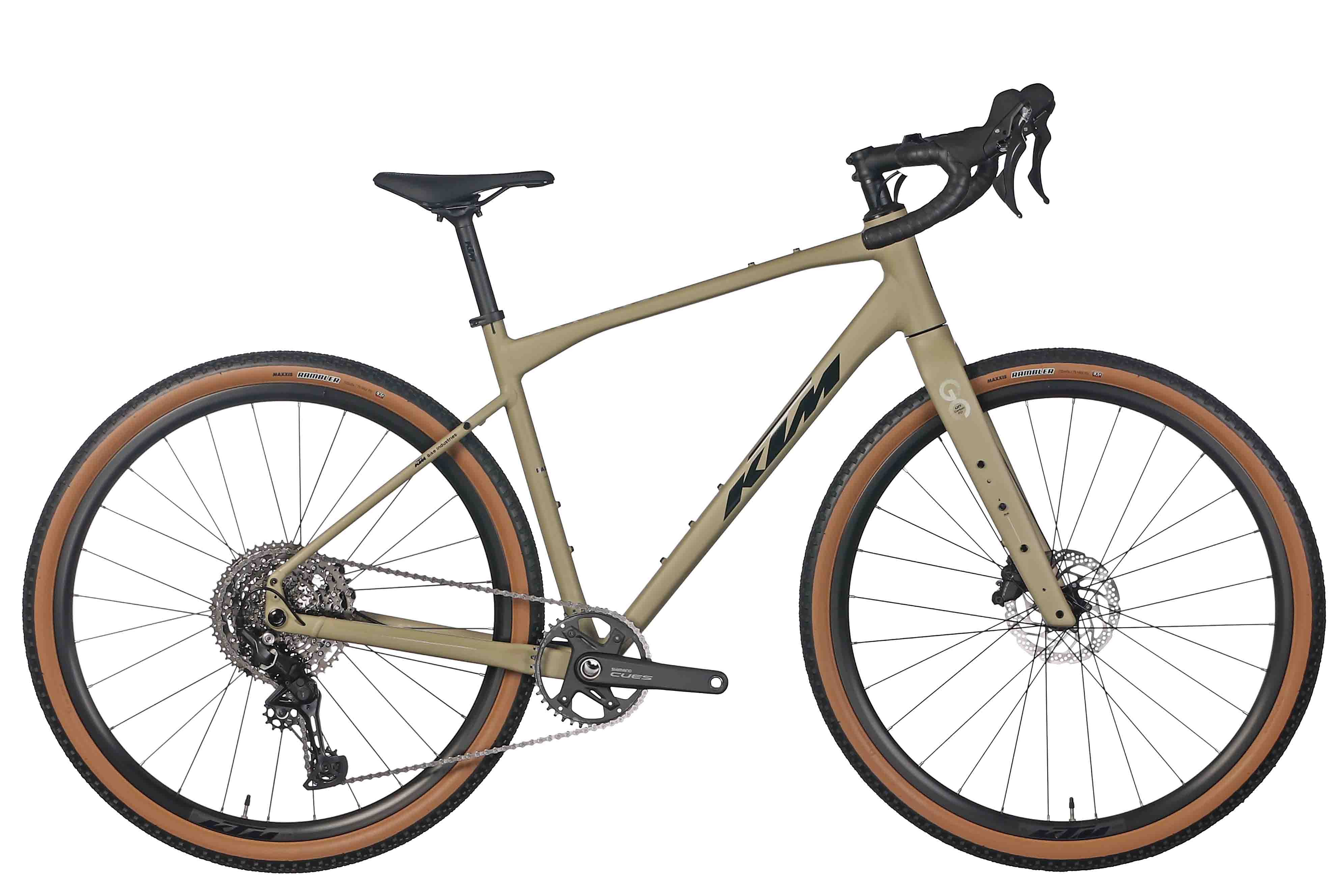 KTM Gravelbike KTM GRAVELATOR 25 grün 2026, 11 Gang SHIMANO CUES U6000-11/10 LG shadow+, Kettenschaltung