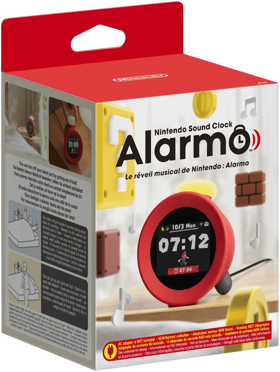 Nintendo Switch Wecker Nintendo Sound Clock: Alarmo