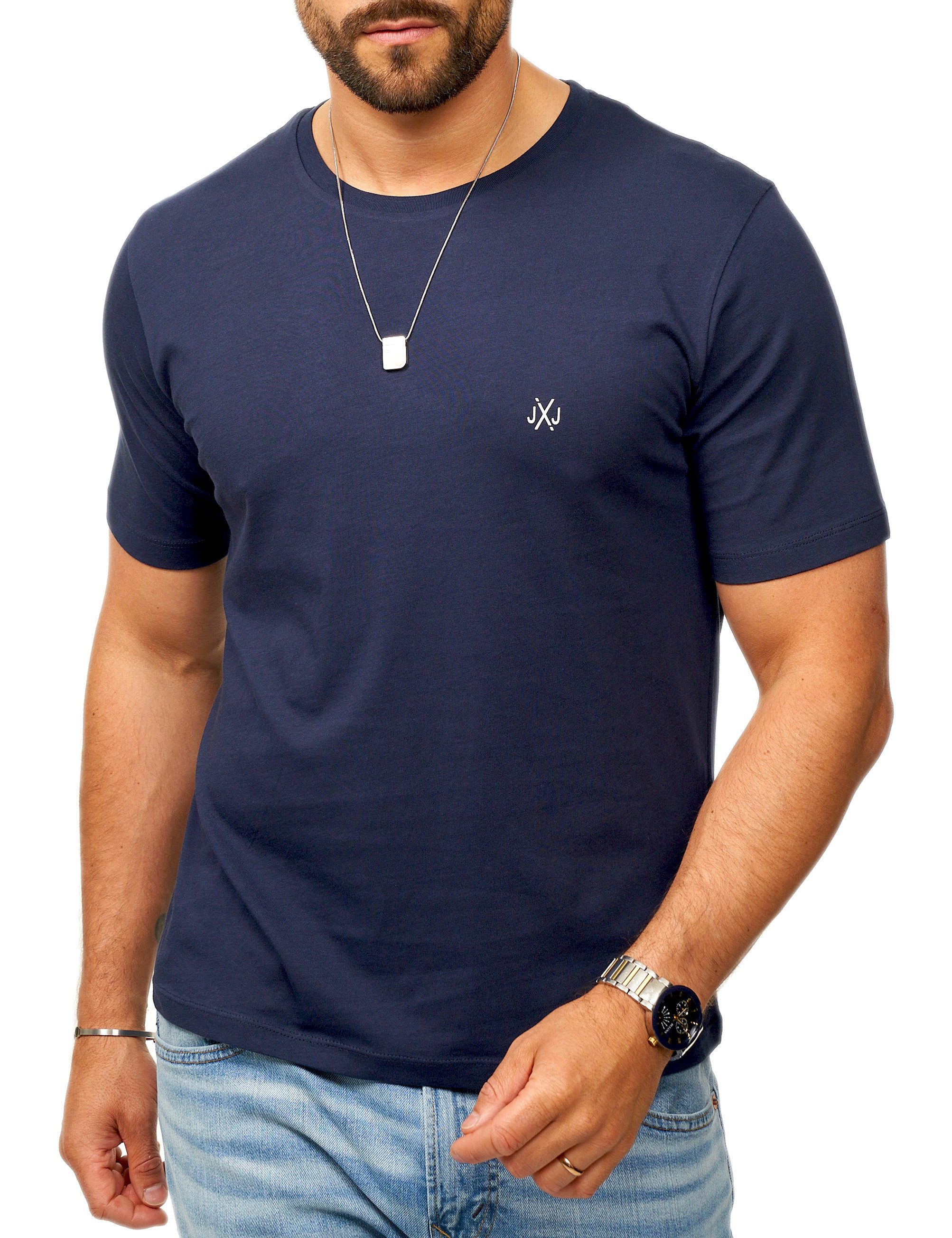 Jack & Jones T-Shirt INFINITY JXJ TEE CREW NECK MIT RUNDHALSAUSSCHNITT Kurz günstig online kaufen