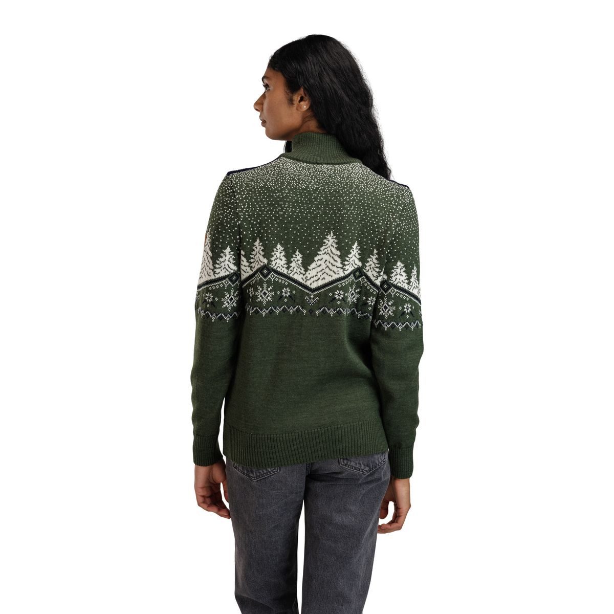 Dale of Norway Sweatshirt Dale Christmas Fem Sweater Weicher Merinowolle-Pullover mit norwegischen Weihnachtssymbolen